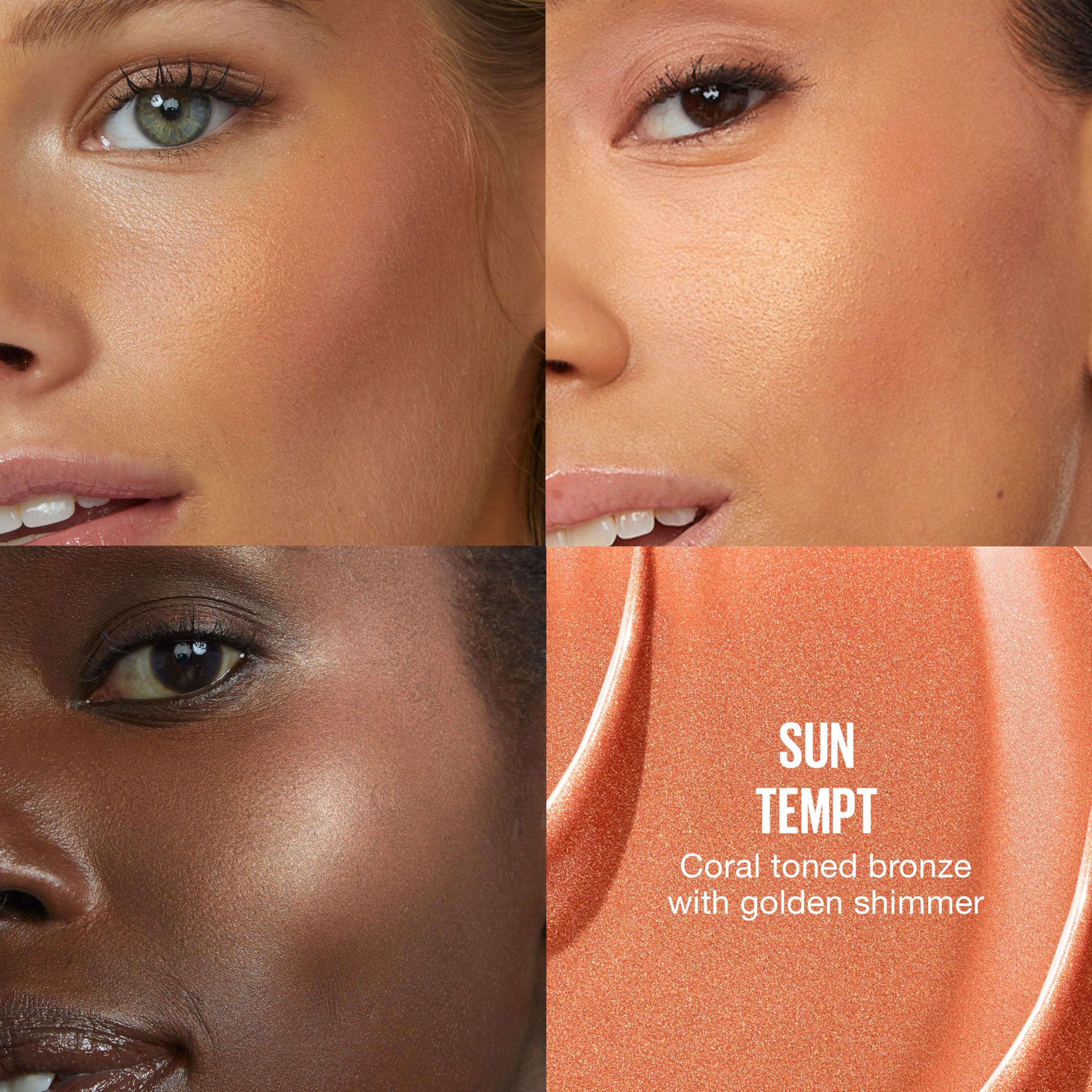 Maybelline Sunkisser Multi-Use Liquid Blush and Bronzer, Blendable, Longwear, Glowy Make Up, Sun Tempt, 1 Count - Image 6