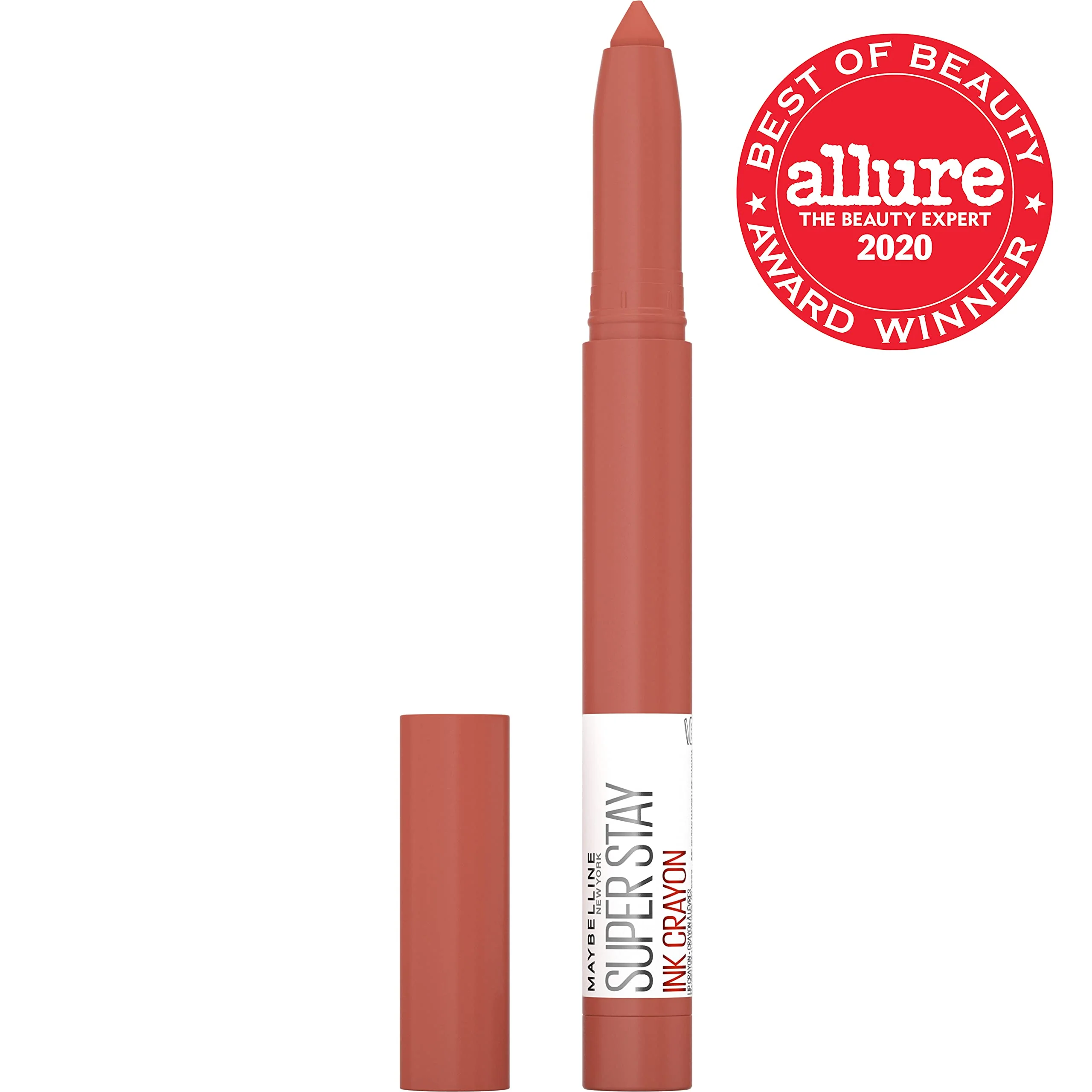 Maybelline Super Stay Ink Crayon Matte Longwear Lipstick Makeup, 160 Stop At Nothing, 0.04 oz - Image 11