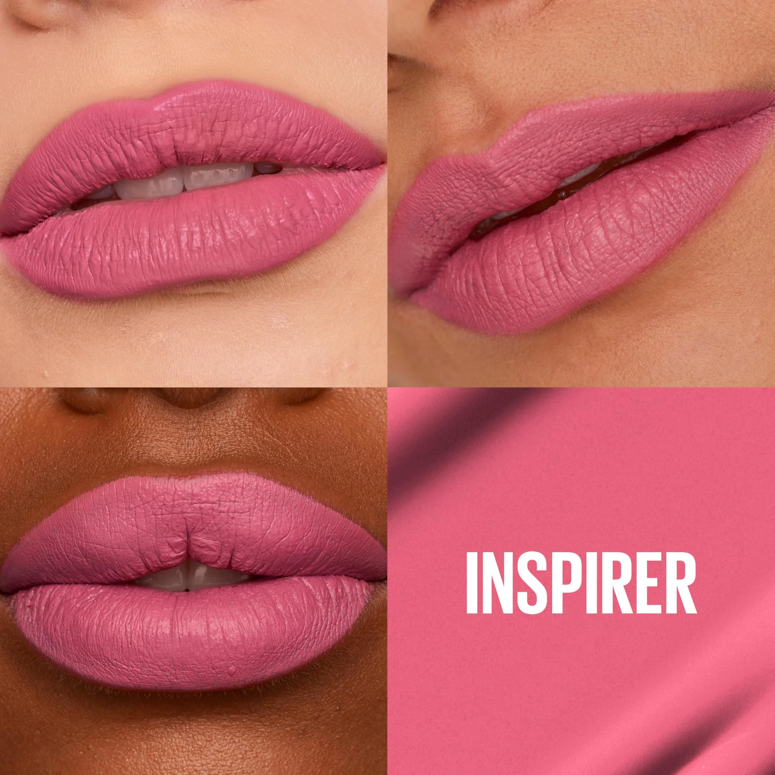 Maybelline Super Stay Matte Ink Liquid Lipstick Makeup, Long Lasting High Impact Color, Up to 16H Wear, Inspirer, Light Mauve Pink, 1 Count, Packaging May Vary - Image 7