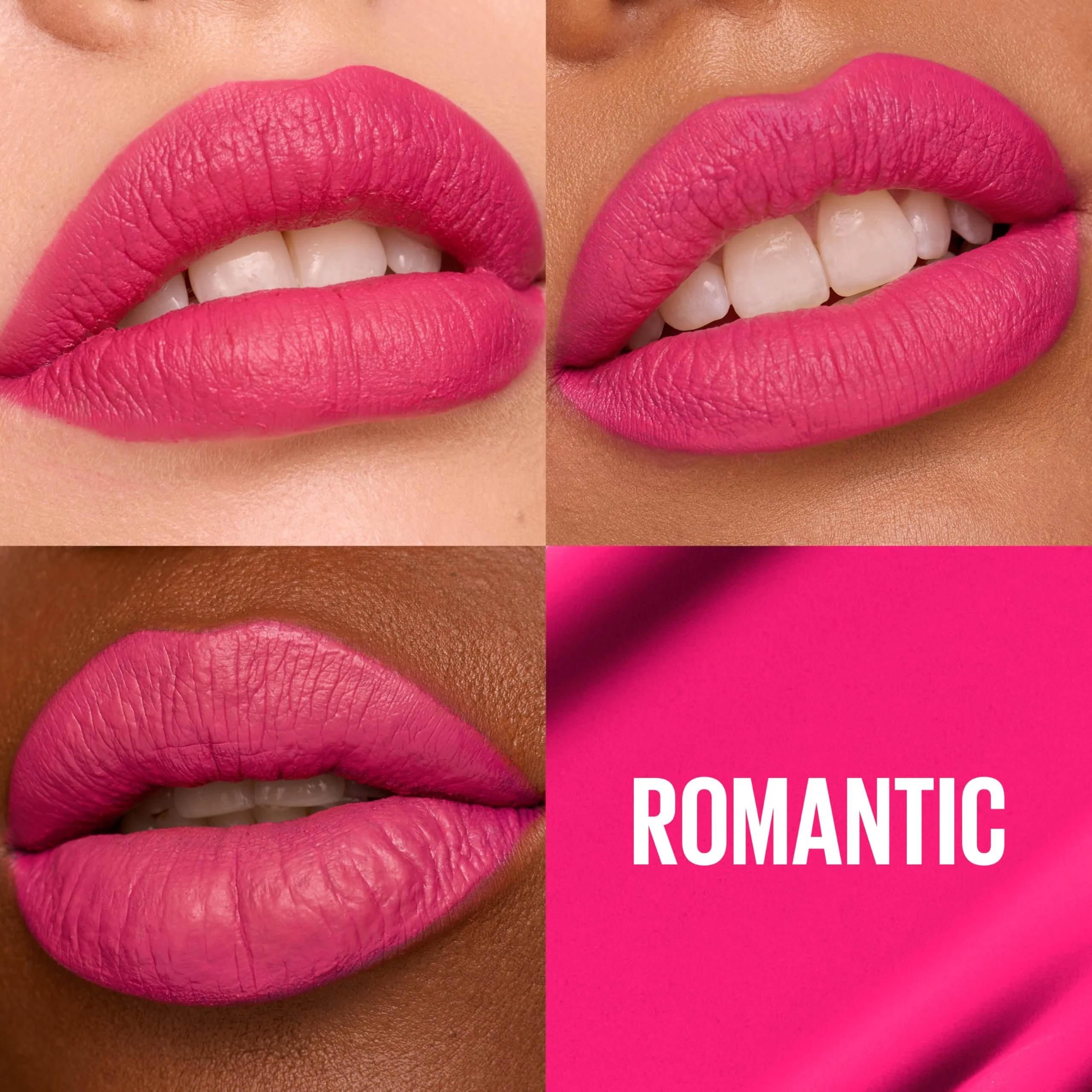 Maybelline Super Stay Matte Ink Liquid Lipstick Makeup, Long Lasting High Impact Color, Up to 16H Wear, Romantic, Vivid Pink, 1 Count, Packaging May Vary - Image 6