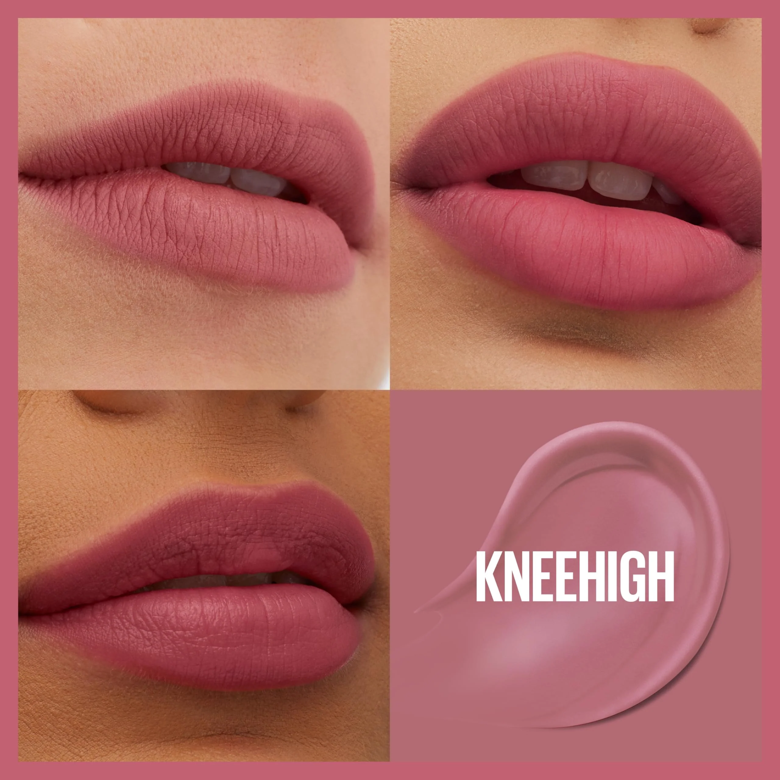 Maybelline Super Stay Teddy Lip Tint, Long Lasting Matte Lipstick For Up To 12HR Wear, Kneehigh, 1 Count - Image 8
