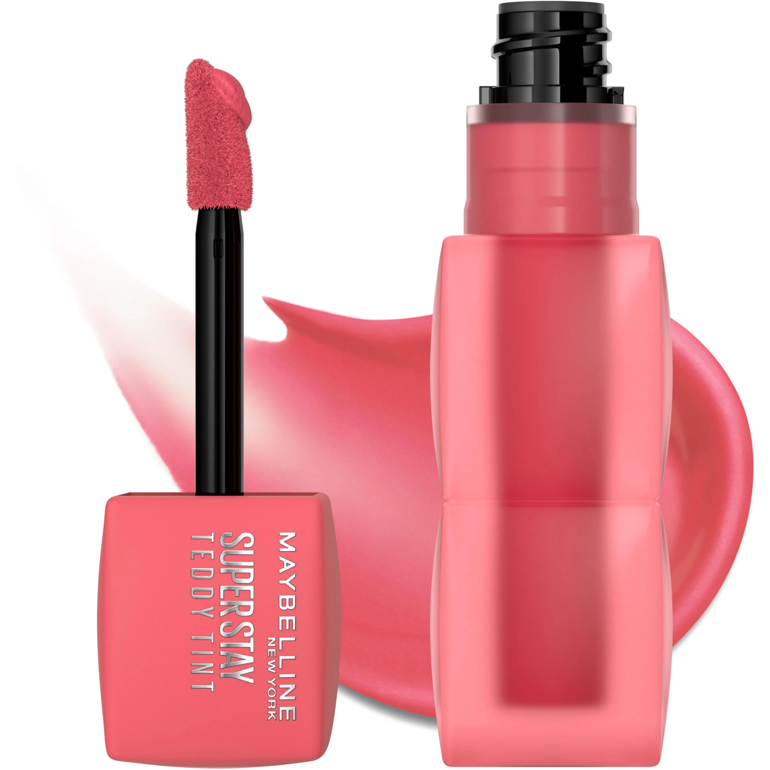 MAYBELLINE Super Stay Teddy Lip Tint, Long Lasting Matte Lipstick For Up To 12HR Wear, Petalcore, 1 Count - Image 2