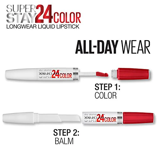 Maybelline SuperStay 24, 2-Step Liquid Lipstick, Absolute Taupe - Image 2
