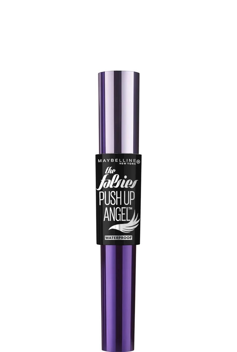 Maybelline The Falsies Push Up Angel Waterproof Mascara, Lengthening and Curling Make Up Formula, Very Black, 1 Count - Image 5