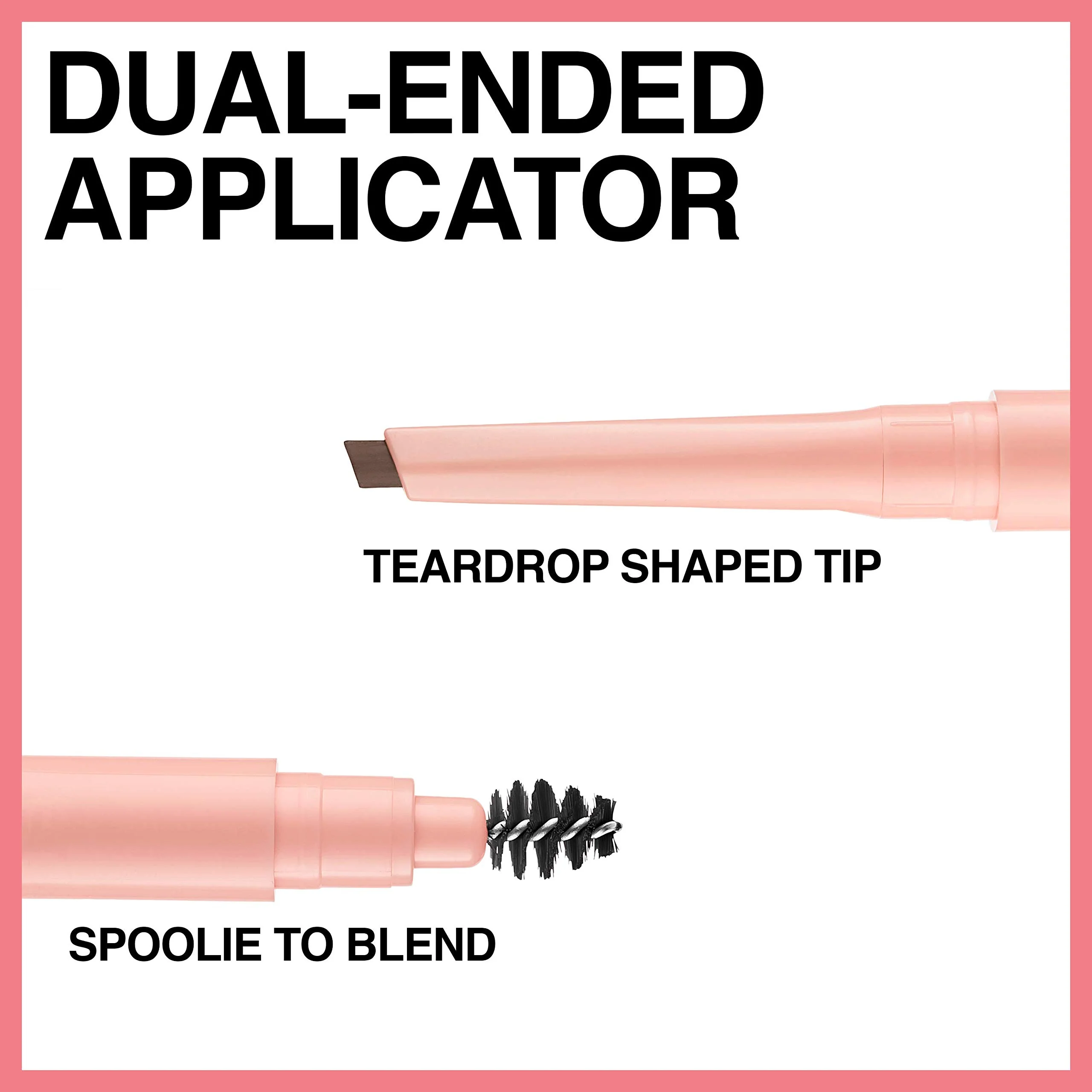 Maybelline Total Temptation Eyebrow Definer Pencil, Soft Brown, 2 Count - Image 3