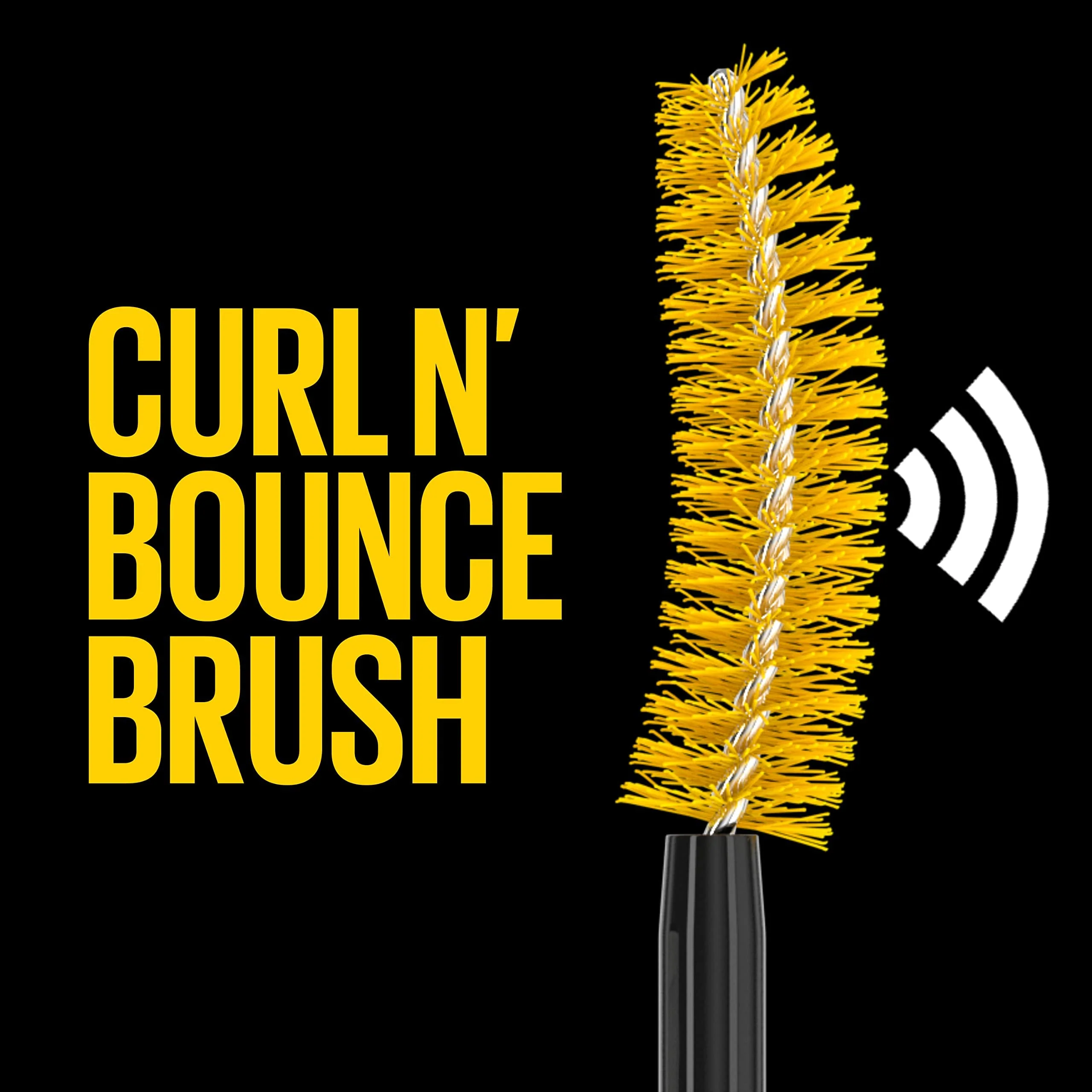 Maybelline Volum' Express Colossal Curl Bounce Waterproof Curling Mascara, Very Black, 1 Count - Image 2
