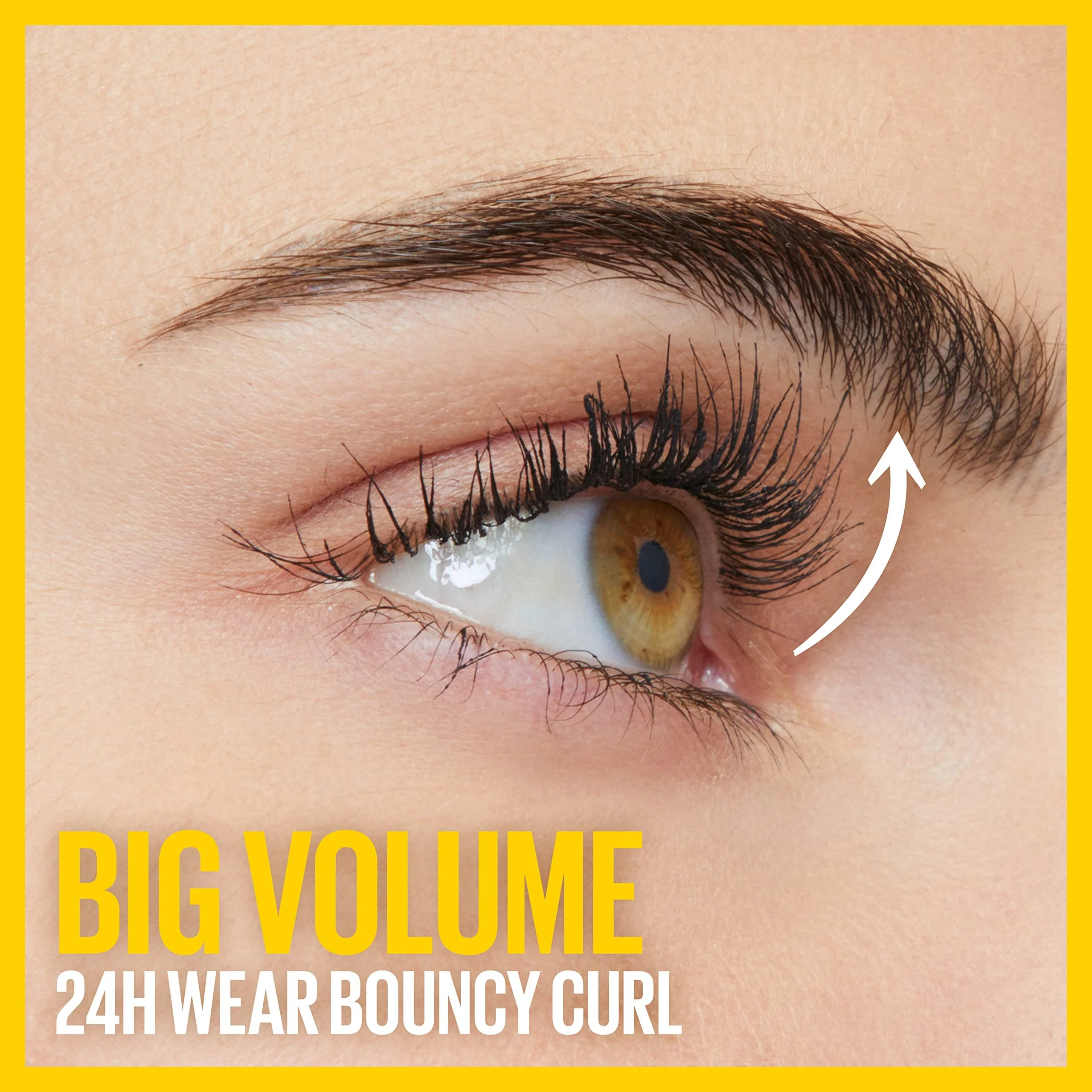 Maybelline Volum' Express Colossal Curl Bounce Waterproof Curling Mascara, Very Black, 1 Count - Image 4