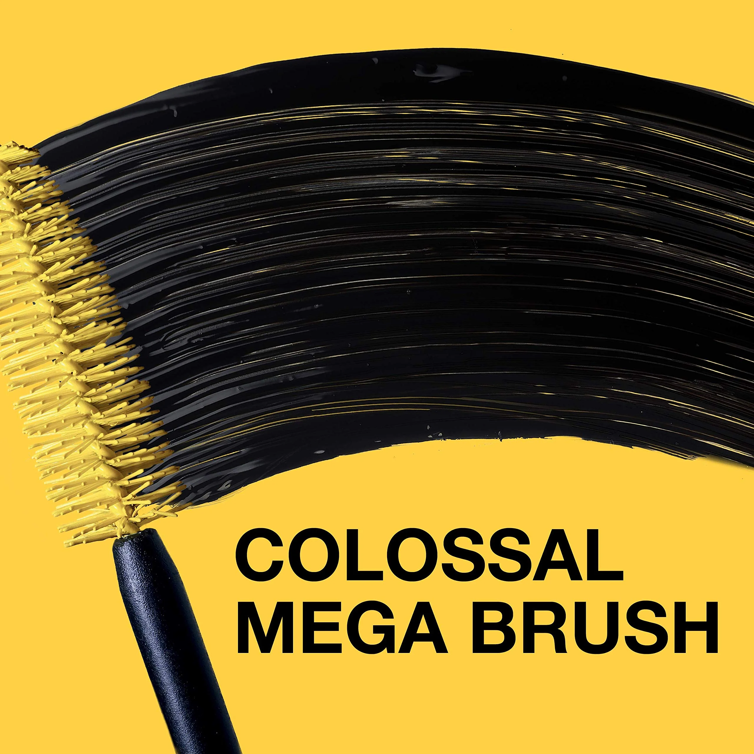 Maybelline Volum' Express The Colossal Waterproof Mascara, Volumizing, Thickening, Clump-Free Make Up Formula, Classic Black, 1 Count - Image 3