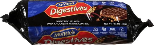 McVitie's Digestives Roll Wrap, Dark Chocolate, 10.5-Ounce - Image 2