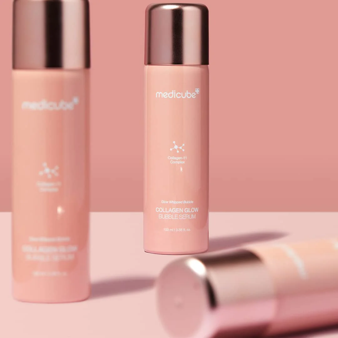 Medicube Collagen Glow Bubble Serum - Fast-absorbing bubble-type serum that gives you 24h Glow & Lifted Look - Korean skincare (3.38fl.oz.) - Image 6