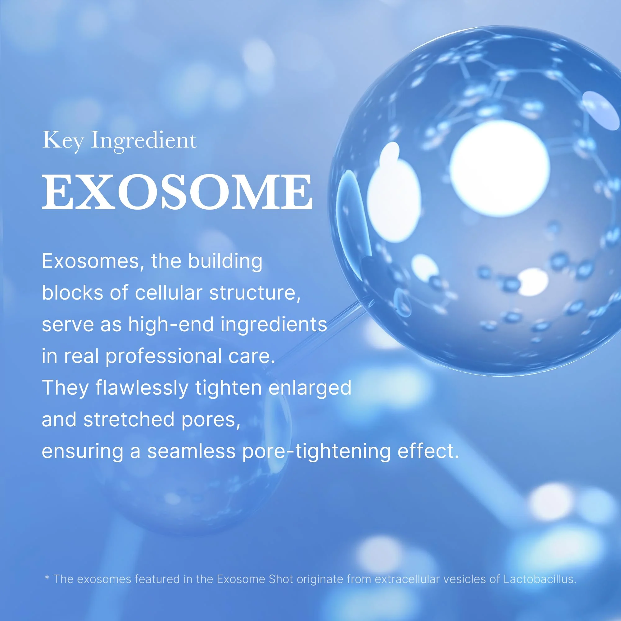 medicube Exosome Shot Zero 7,500 PPM Spicule Facial Serum | Liquid Skin Booster Serum | Exosome, AHA+BHA+PHA | Pore Care, Dead Skin Cells, Skin Texture | Korean Skincare, 1.01 fl.oz - Image 4