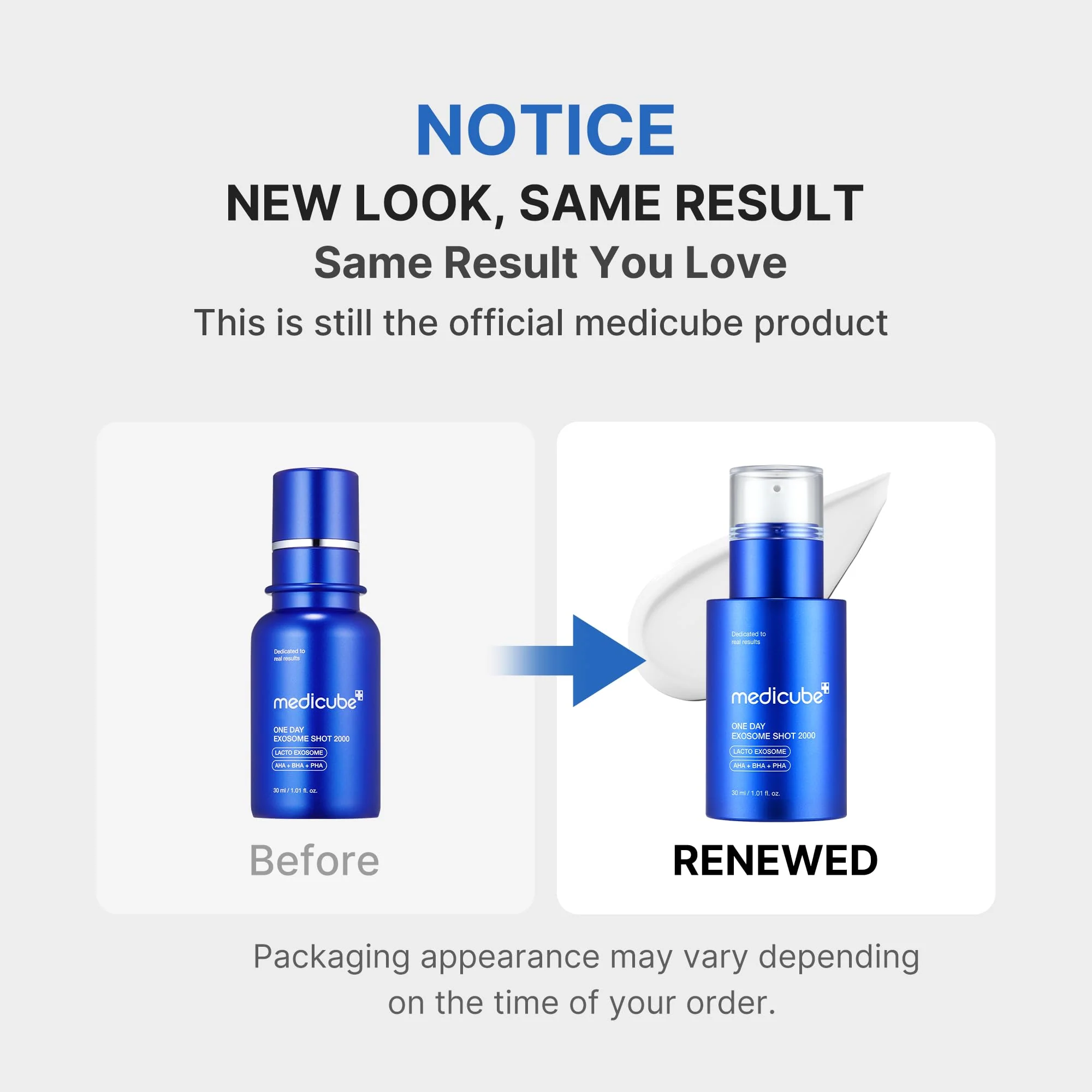 medicube Exosome Shot Zero 7,500 PPM Spicule Facial Serum | Liquid Skin Booster Serum | Exosome, AHA+BHA+PHA | Pore Care, Dead Skin Cells, Skin Texture | Korean Skincare, 1.01 fl.oz - Image 8