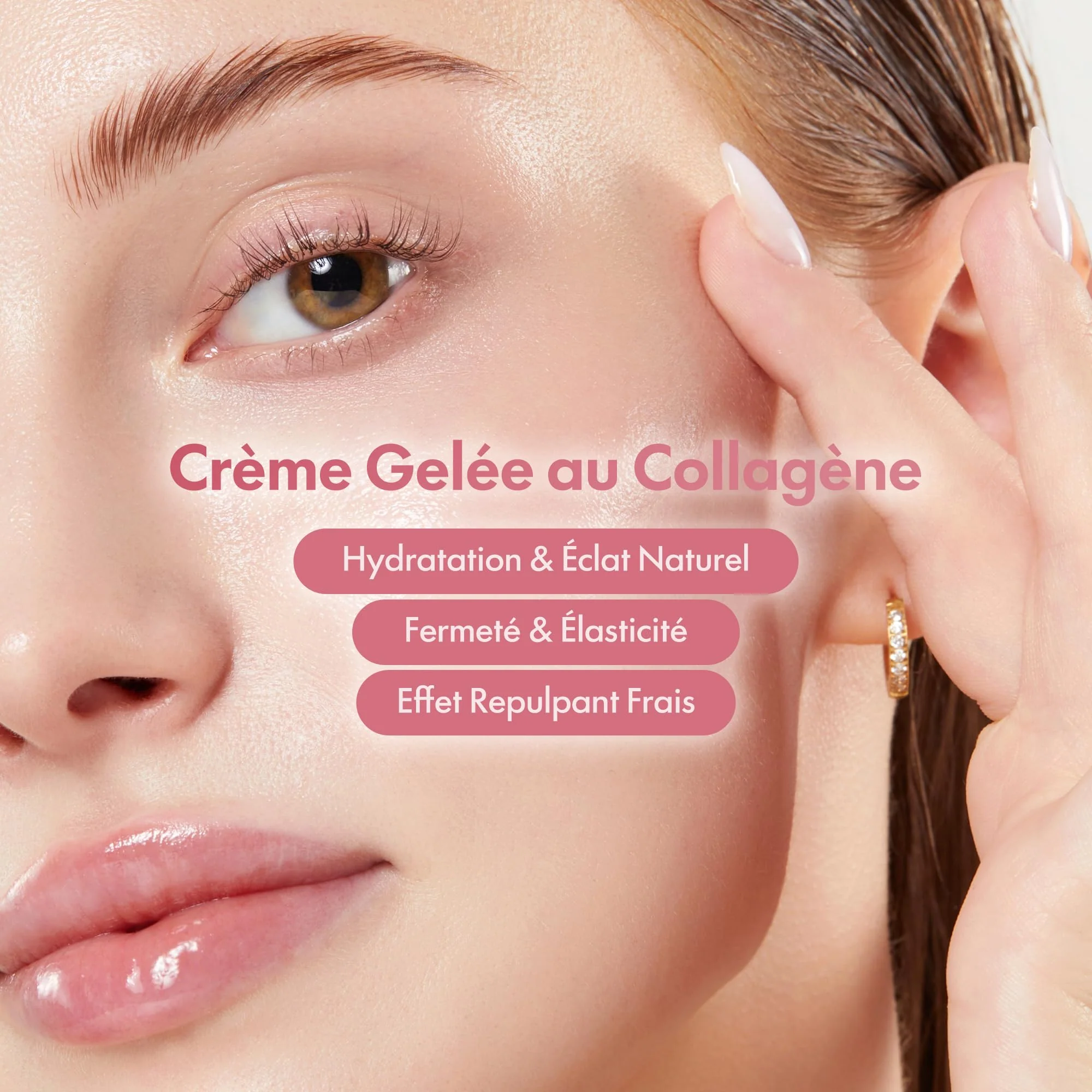 medicube Jelly Cream with Collagen, Niacinamide | Freeze-Dried Hydrolyzed Collagen for Skin Barrier Hydration & 24H Glow | Plumper, Firmer looking skin | 3.71 fl.oz - Image 7