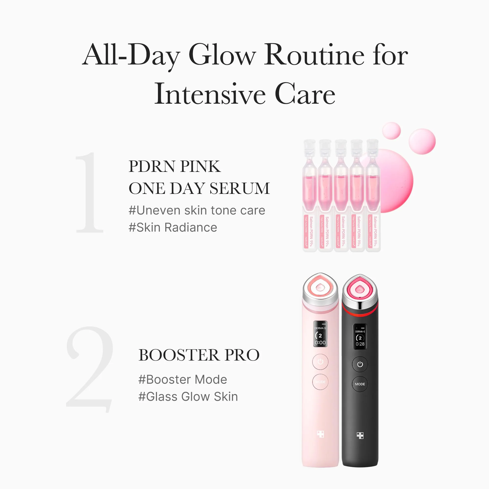 medicube Salmon DNA PDRN Pink One Day Serum | 99% Salmon DNA PDRN Intensive Ampoule, Collagen, Glutathione, Hyaluronic Acid - Improves skin radiance | Korean skincare 0.05 fl.oz x 10e - Image 5