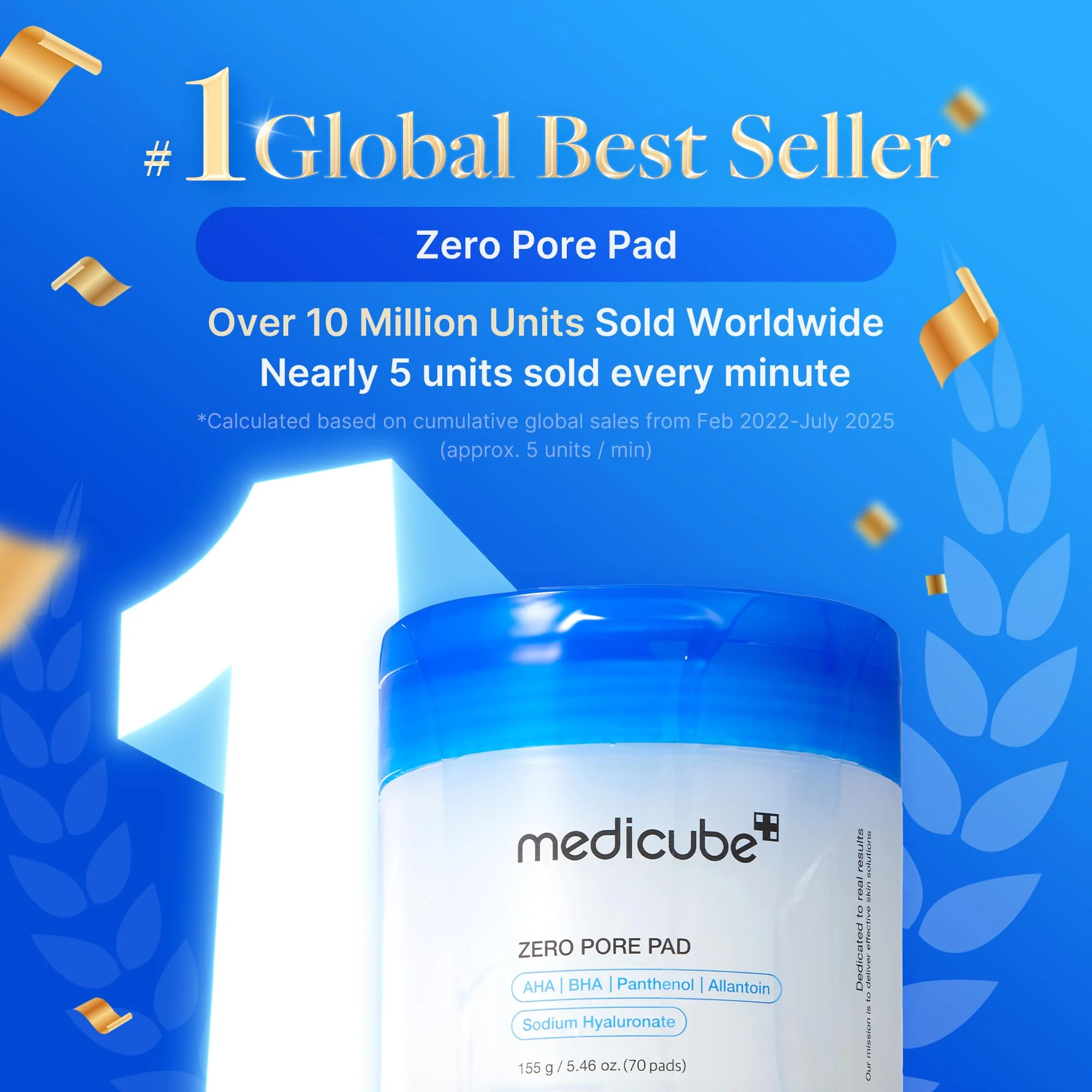 medicube Toner Pads Zero Pore Pad 2.0 | Dual-Textured Facial Pad for Exfoliation and Pore Care with 4.5% AHA Lactic Acid, 0.45% BHA Salicylic Acid | Ideal for All, Korean Skin Care, 70 Pads (1 Pack) - Image 10