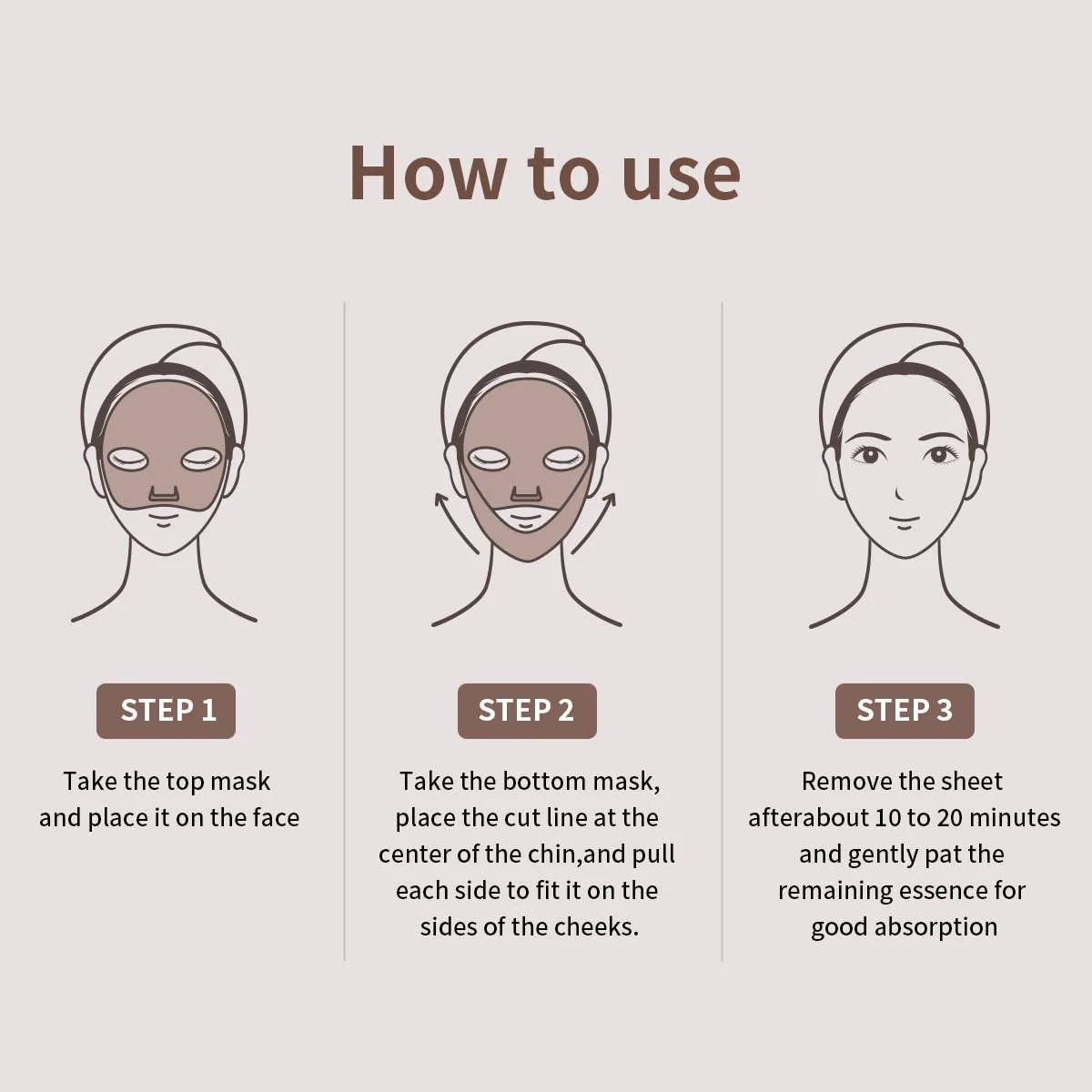 Mediheal Retinol Collagen Cream Lifting Mask (10 Counts) for V Line Mask, Anti-Aging - Helps Reduce Fine Lines & Wrinkles, and Smoothens Skin - Image 2
