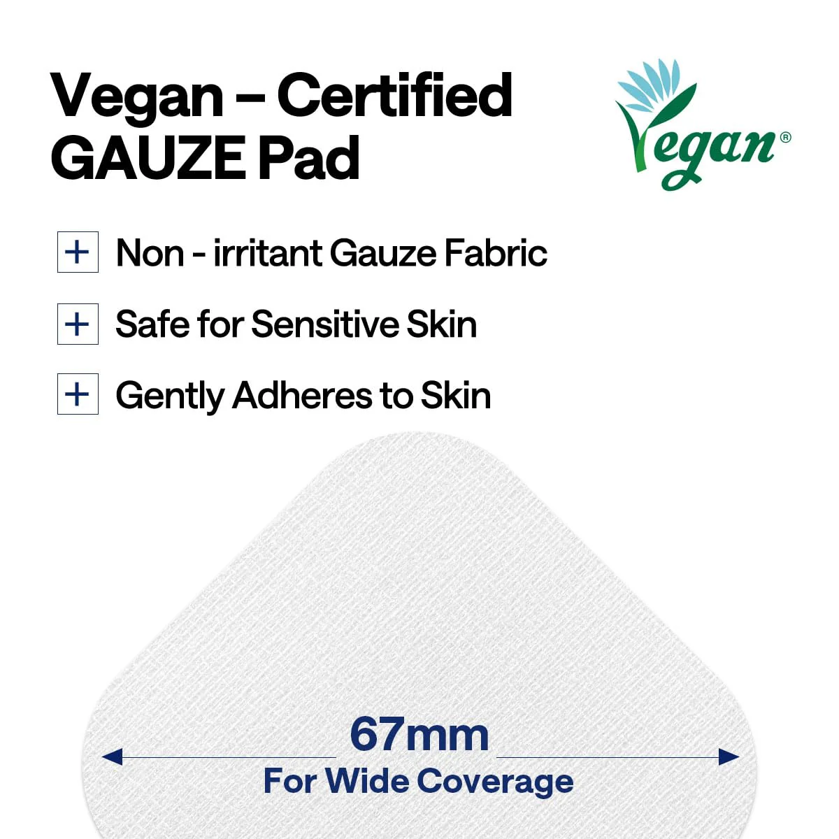 MEDIHEAL Teatree Trouble Pad - Square Cotton Facial Toner Pads with Tea Tree & Lactobacillus - Soothing to Calm Sensitive & Acne Prone Skin- Vegan Face Gauze 100 - Image 5