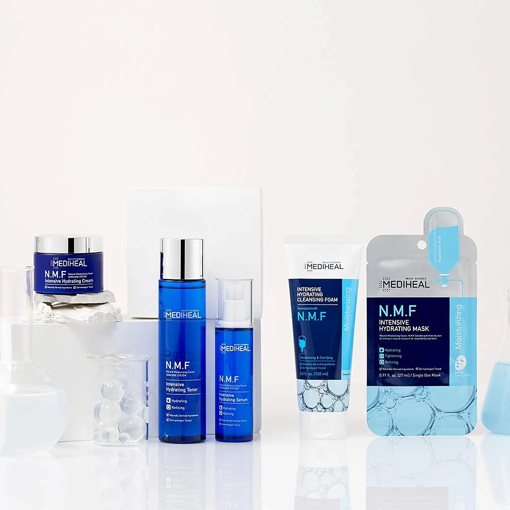 MEDIHEAL [US Exclusive Edition] - N.M.F Intensive Hydrating Serum. 1.8 fl.oz (55ml) | Treat Dull, Tired-looking, Dry-Senstive Skin, Excellent hydration, Relieve Irritation, Firmer Skin - Image 2