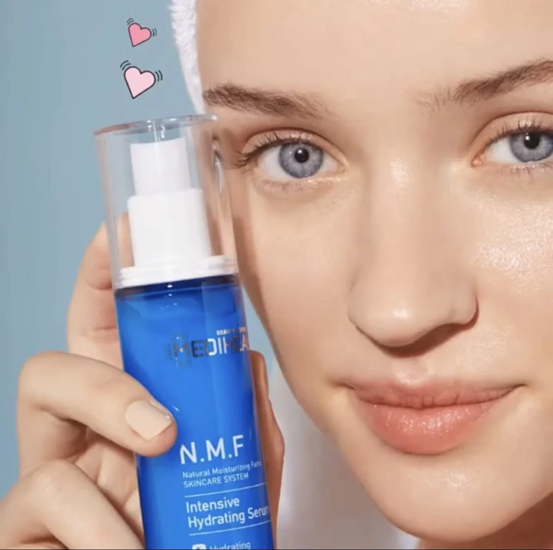 MEDIHEAL [US Exclusive Edition] - N.M.F Intensive Hydrating Serum. 1.8 fl.oz (55ml) | Treat Dull, Tired-looking, Dry-Senstive Skin, Excellent hydration, Relieve Irritation, Firmer Skin - Image 5