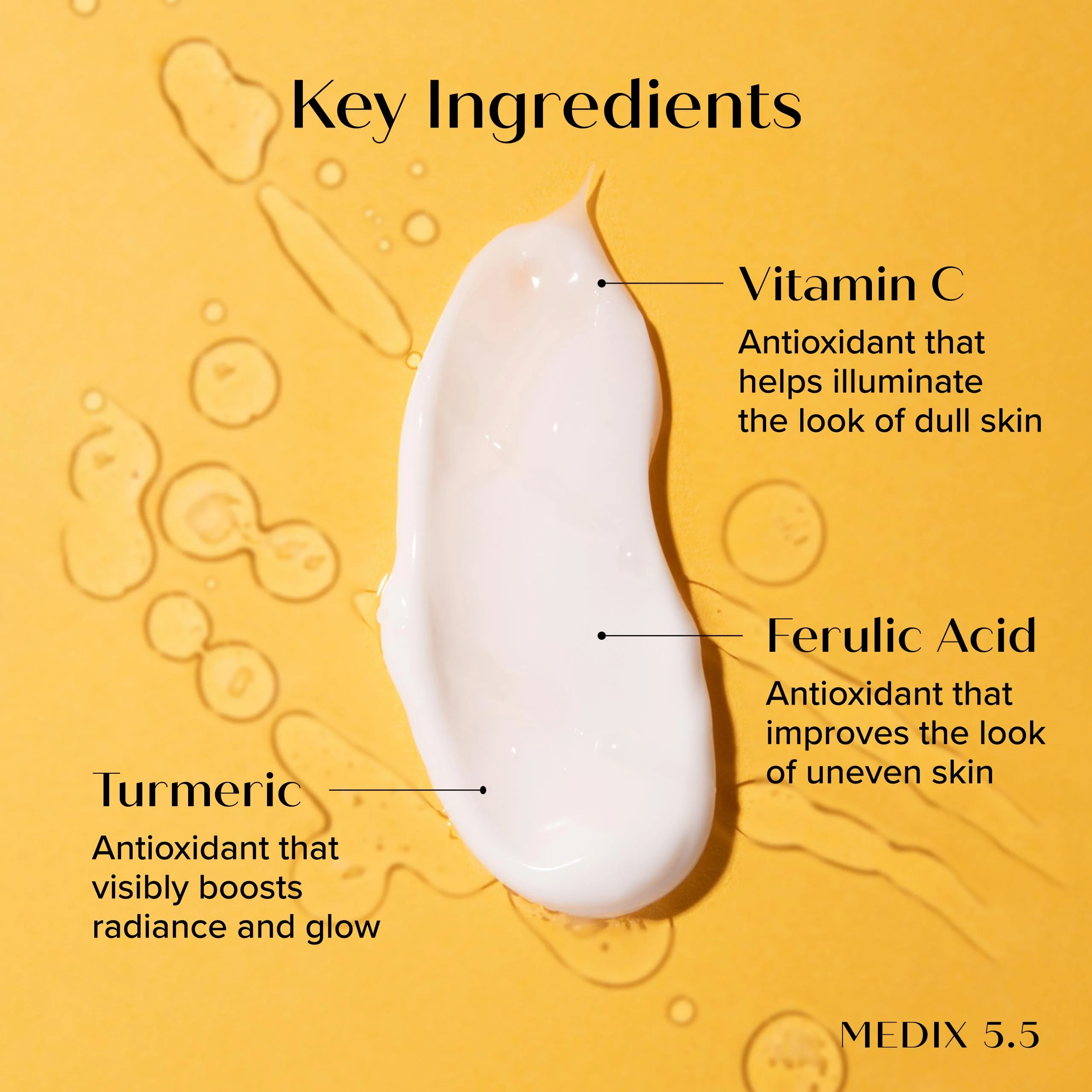 MEDIX Vitamin C Cream + Niacinamide Brightening Body Lotion | Anti Aging Moisturizer Vitamin C Lotion For Women & Men To Soften The Look Of Dark Spots, Wrinkles, & Uneven Looking Skin Tone, 15 Fl Oz - Image 8