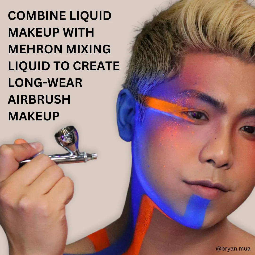Mehron Makeup Liquid Makeup | Face Paint and Body Paint Perfect for Halloween, Cosplay I Air Brush Compatible 4.5 oz (133 ml) (GREEN) - Image 3