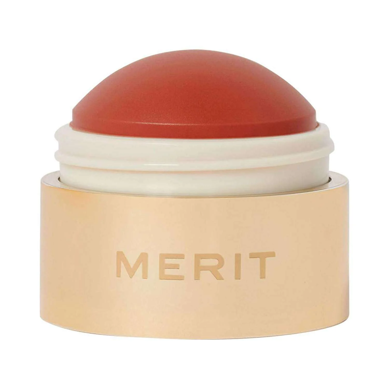 MERIT Flush Balm Cream Blush - 0.31 oz / 9 g (Persimmon (soft orange red), 0.31 oz / 9 g)