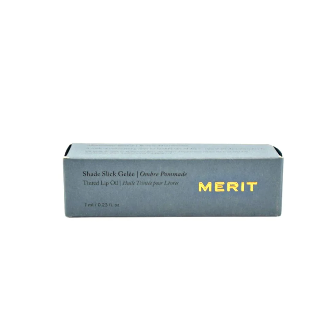 MERIT Shade Slick Gelée Sheer Tinted Lip Oil Jeté - Image 6