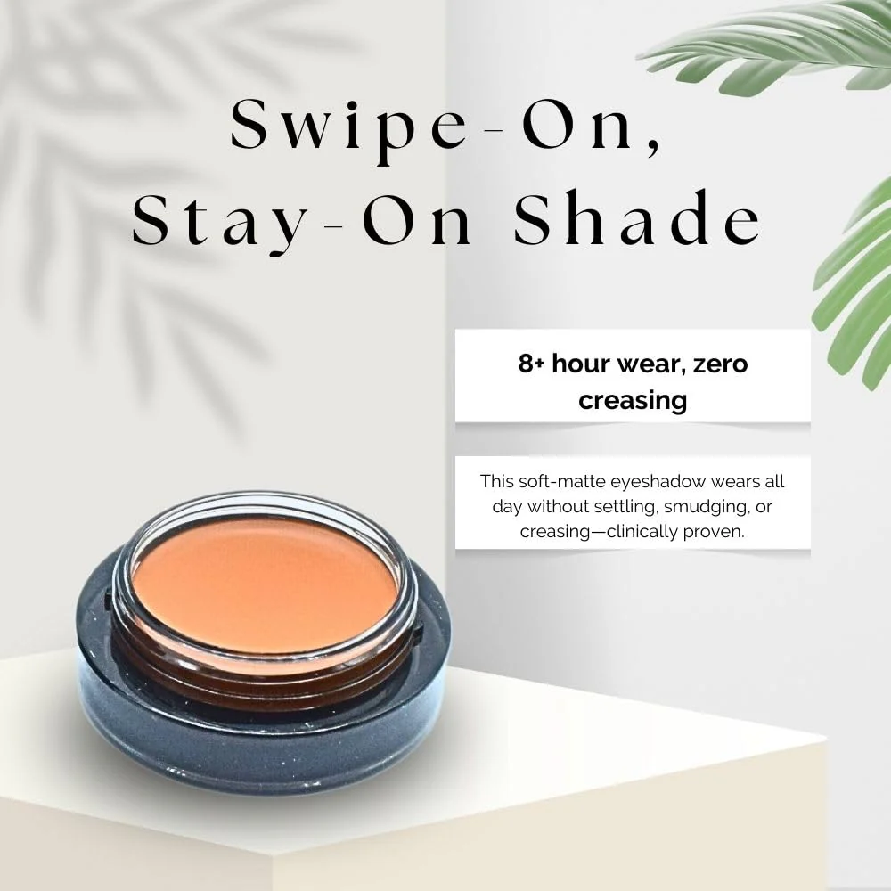 MERIT Solo Shadow Cream-to-Powder Soft Matte Eyeshadow Vachetta - Image 6