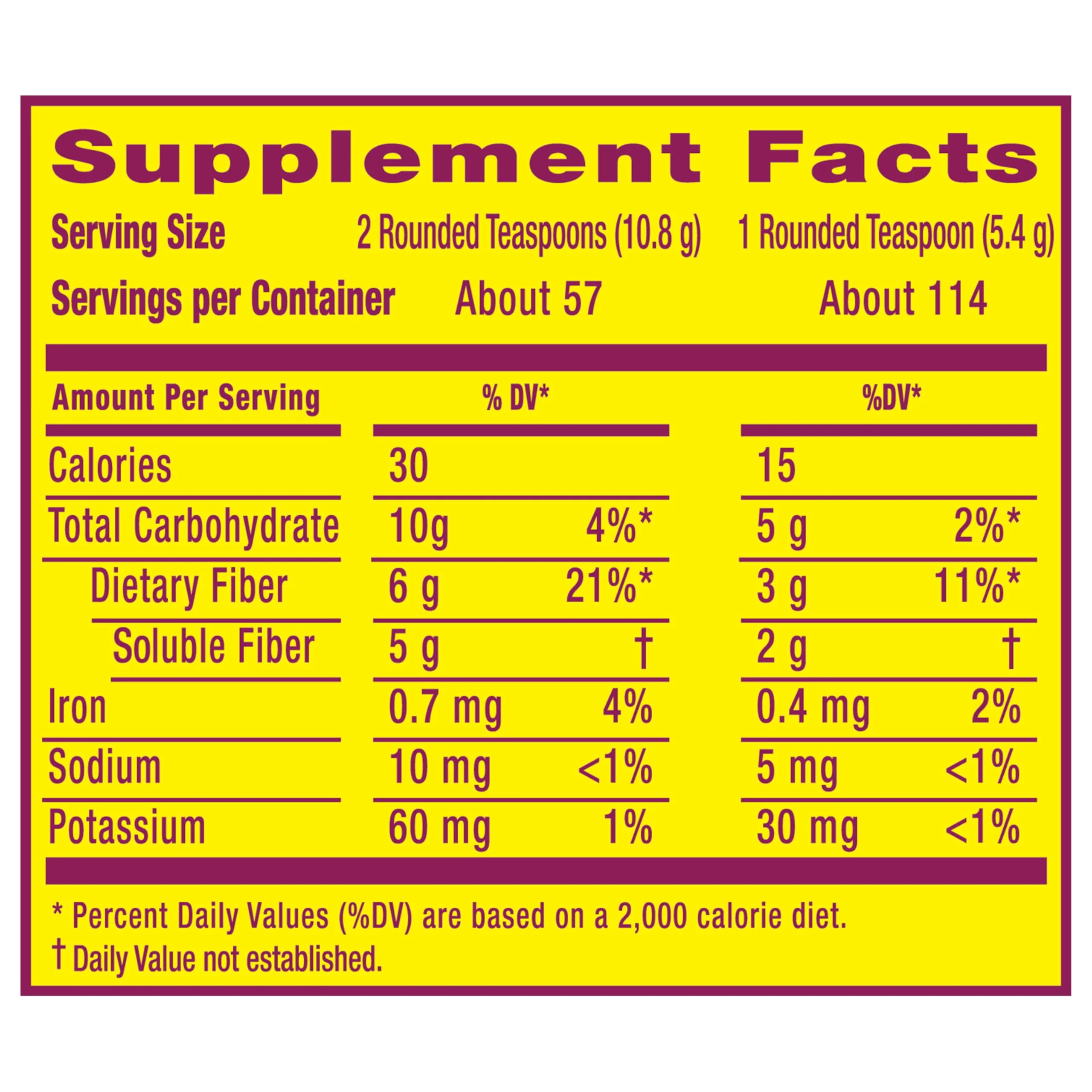 Metamucil, Psyllium Husk Powder, Unflavored with No Added Sweeteners, 114 Servings, 4-in-1 Fiber Supplement, Daily Psyllium Husk Fiber Powder Help Support Digestive Health by Promoting Regularity* - Image 2