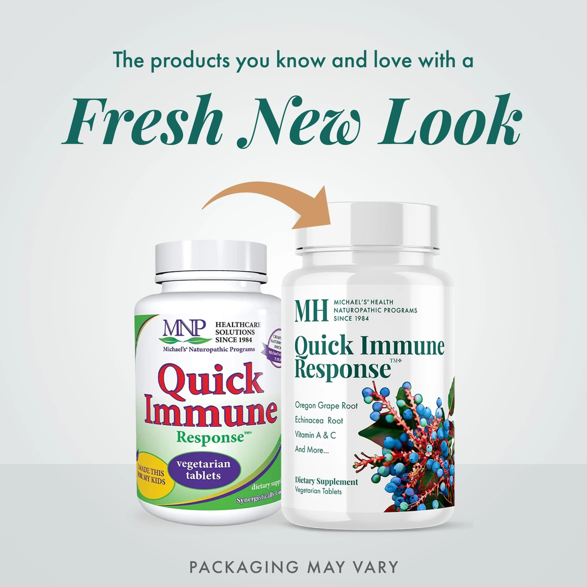 Michael's Health Naturopathic Programs Quick Immune Response - 90 Vegetarian Tablets - Immune System Support - With Vitamin A, Vitamin C & Zinc - 30 Servings - Image 3