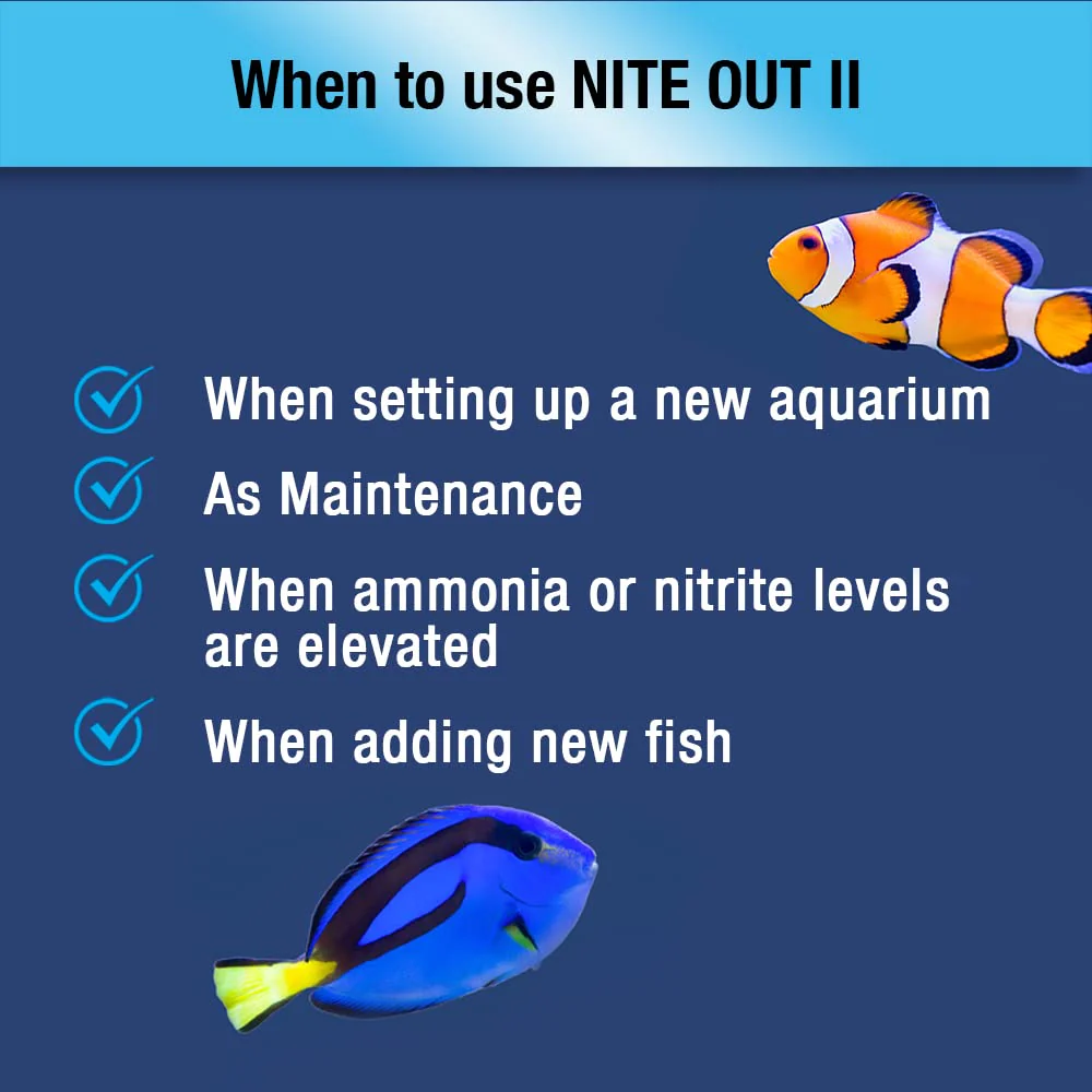 MICROBE-LIFT Nite-Out II Aquarium Bacteria for Start-up, Instantly Cycle Aquariums, Add Fish on Day 1, Rapid Ammonia and Nitrite Reducer for Freshwater & Saltwater Fish Tank, 16 Ounces (NITEH16) - Image 3