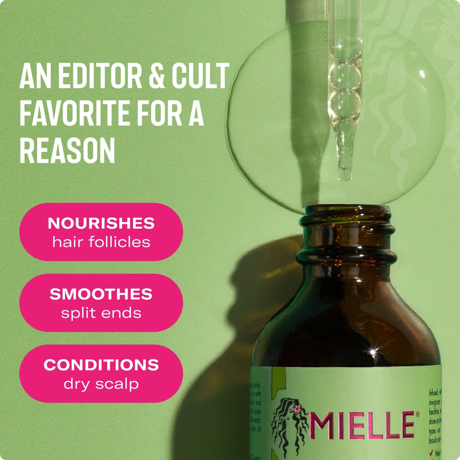 Mielle Organics Rosemary & Mint Hair Oil - Strengthening Biotin Oil Infused Frizzy & Damaged Hair Care - Split Ends & Dry Scalp Treatment to Support Longer, Healthier Strands, 2 Ounce - Image 17