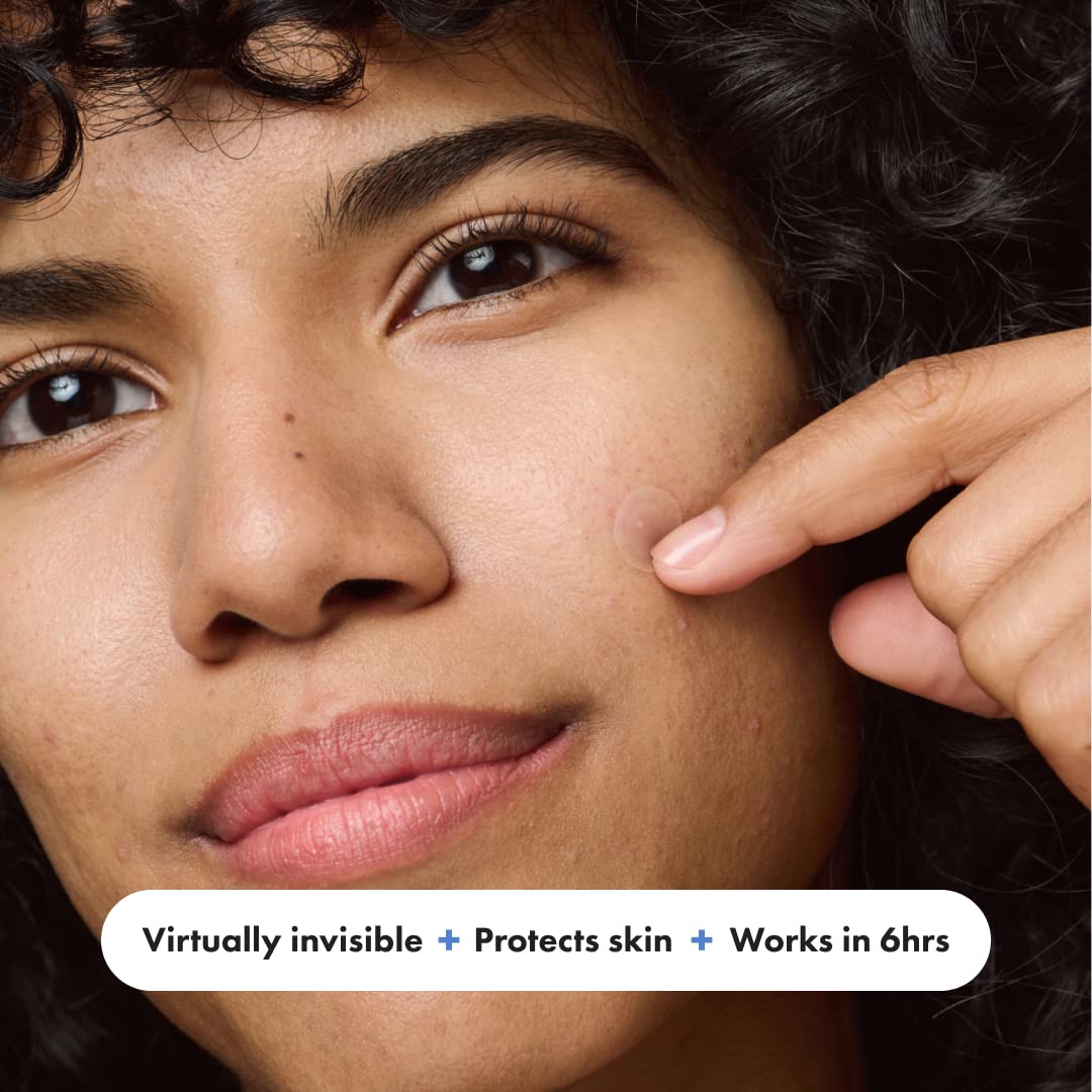 Mighty Patch™ Invisible+ Patch - Daytime Hydrocolloid Acne Pimple Patches for Covering Zits and Blemishes, Ultra Thin Spot Stickers for Face and Skin (24 Medium and 15 Small Patches) - Image 8