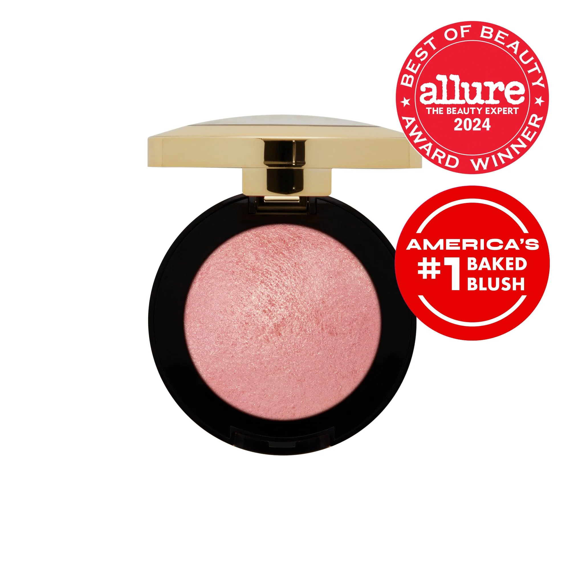 Milani Baked Blush, Powder Blush for Cheeks, Cruelty Free Makeup - Shape, Contour & Highlight Face for a Shimmery or Matte Finish -Luminoso - Image 8
