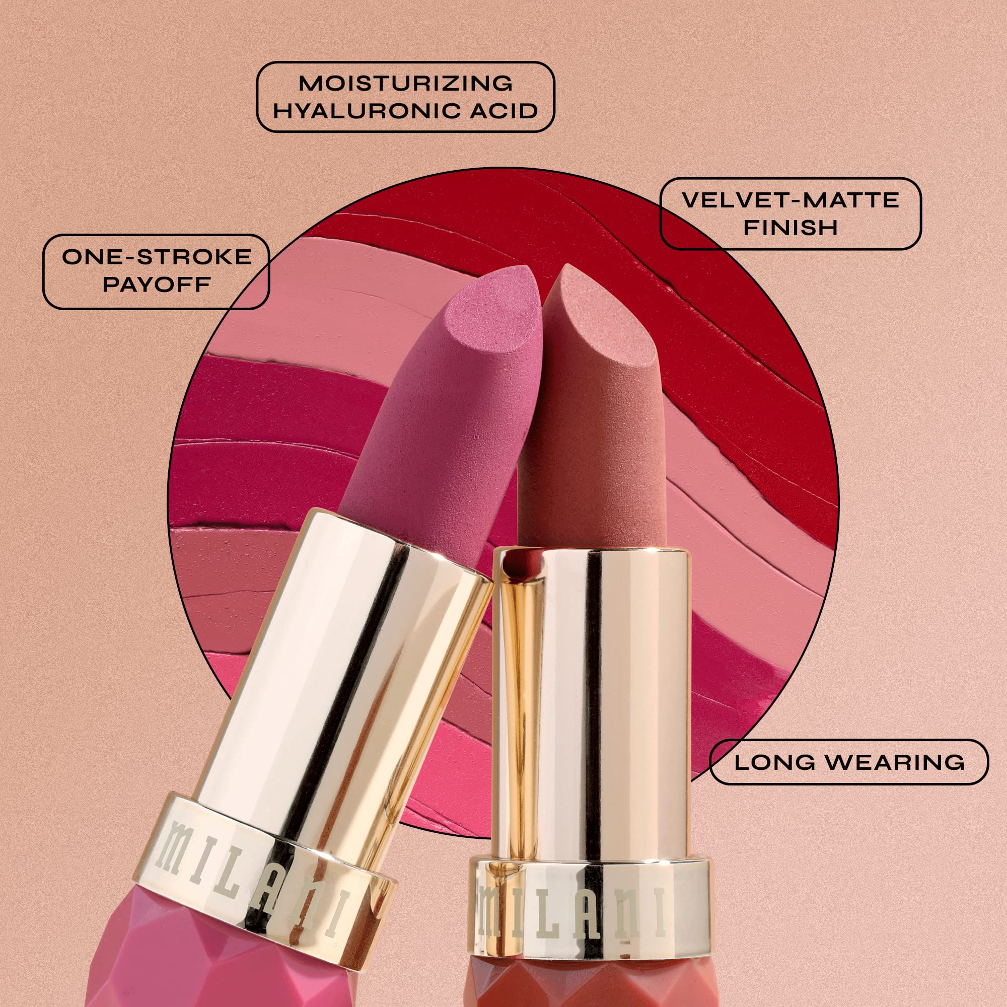 Milani Color Fetish Matte Lipstick (Peony) - Image 7