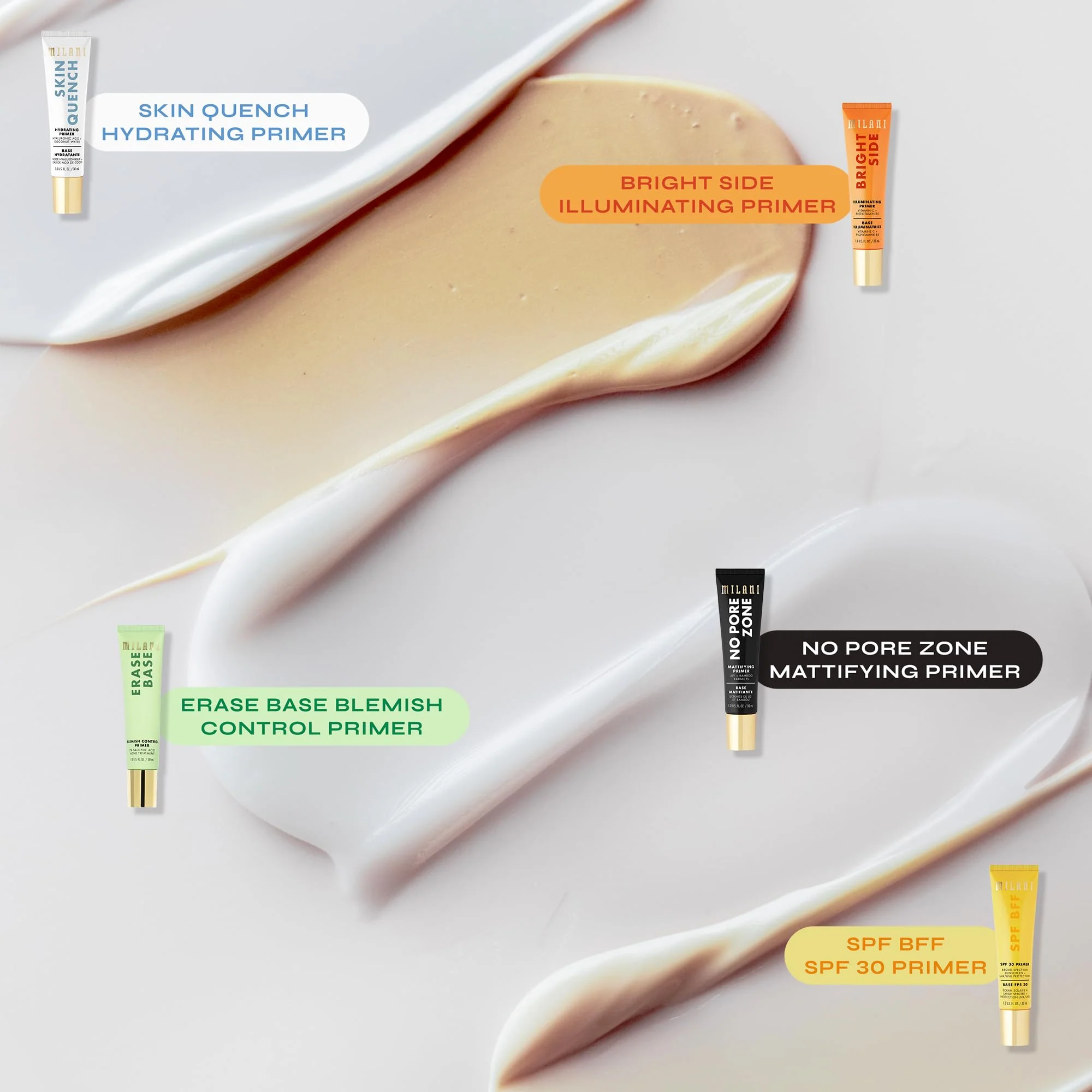 Milani Face Primer for Makeup -Skin Quench Hydrating & Blurring Primer with Hyaluronic Acid & Coconut Water, 1.0 Fl. Oz - Image 5