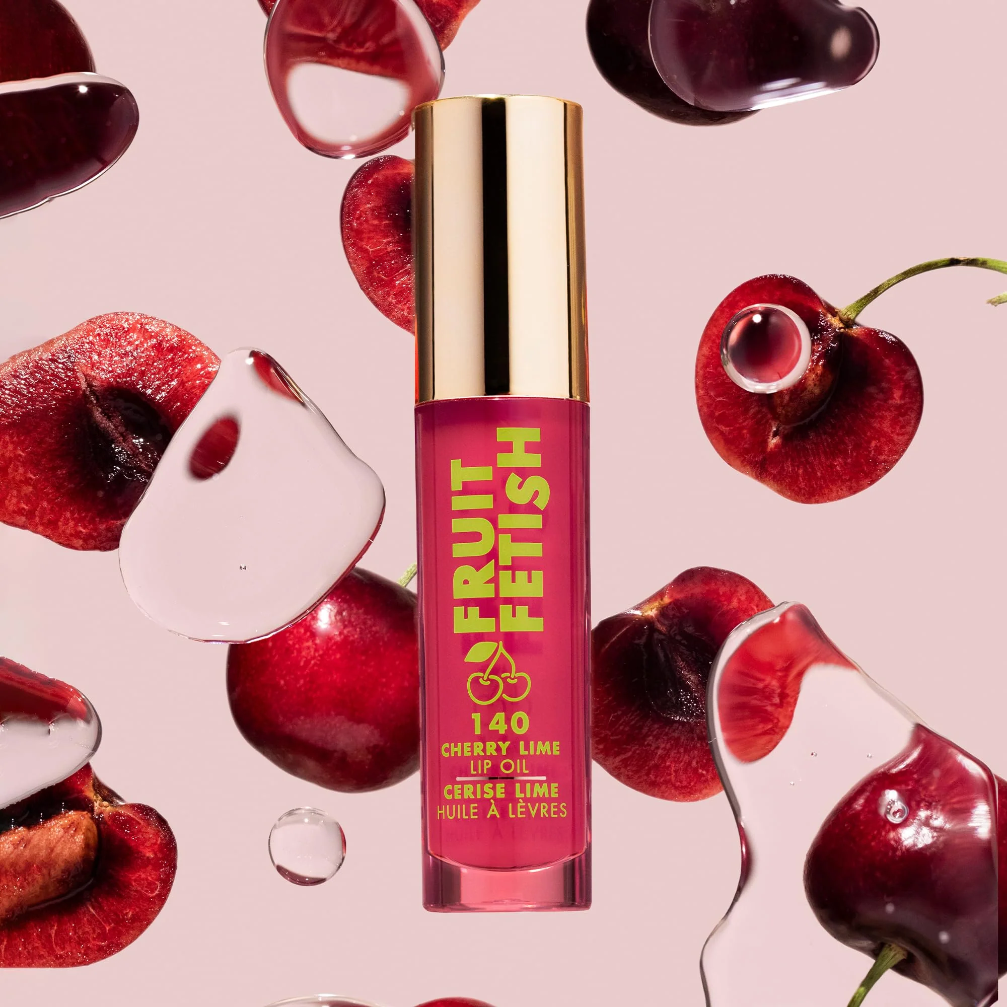Milani Fruit Fetish Lip Oil with Vitamin E for Instant Hydration, Fruit Extract Infused Lip Treatment and Moisturizing Lip Gloss - Cherry Lime - Image 8