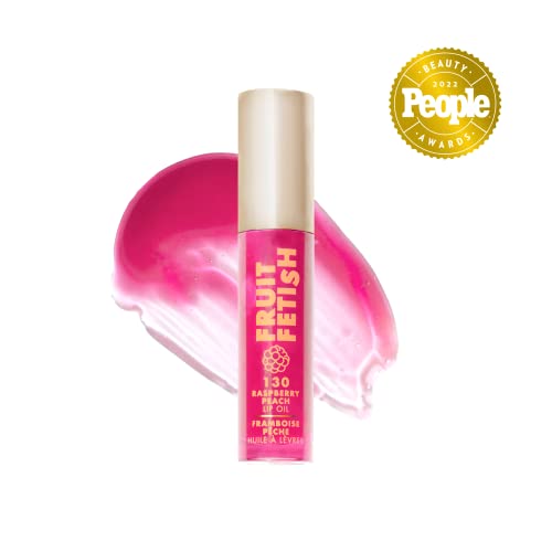 Milani Fruit Fetish Lip Oil with Vitamin E for Instant Hydration, Fruit Extract Infused Lip Treatment and Moisturizing Lip Gloss - Raspberry Peach - Image 10