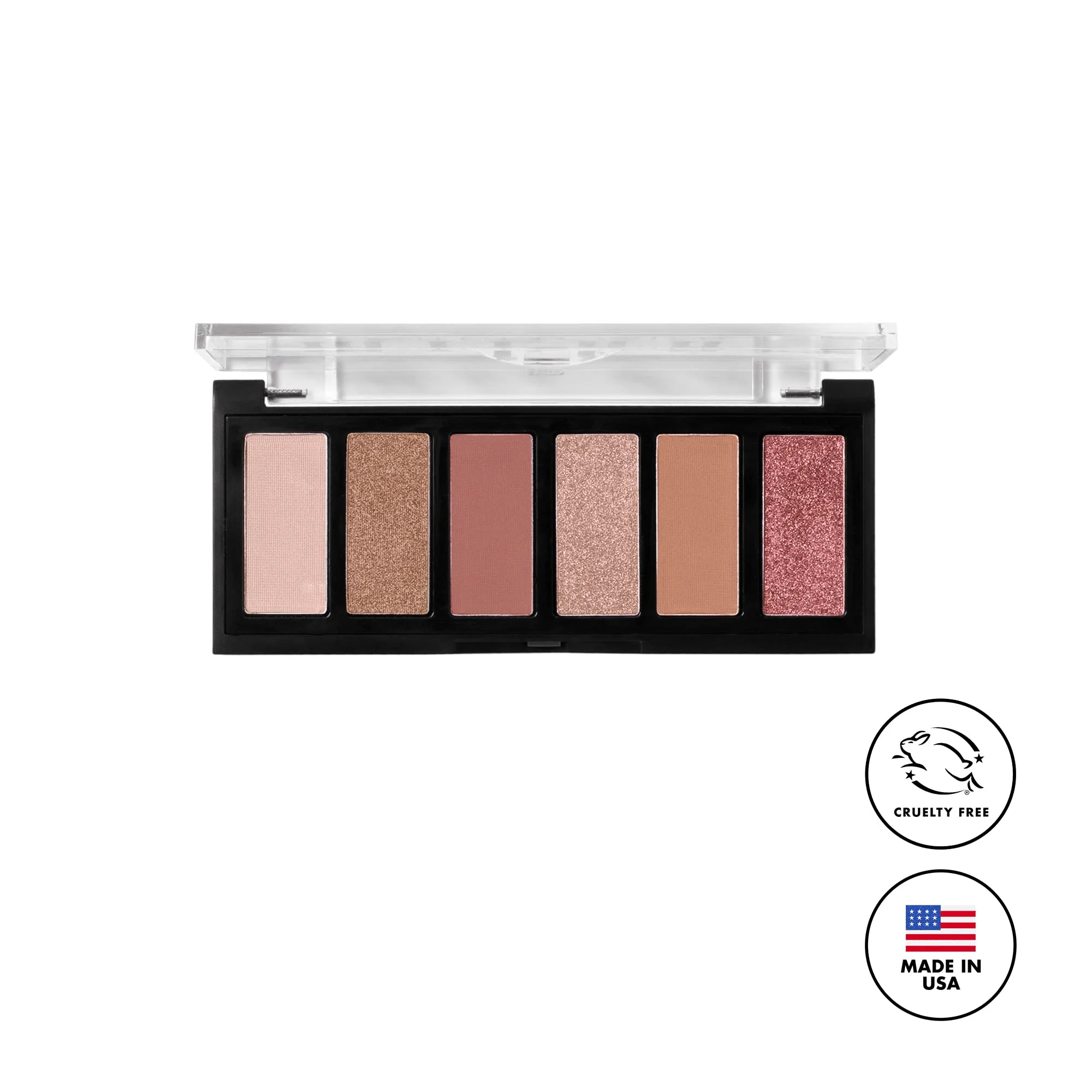 Milani Gilded Mini Eyeshadow Palette with 6 Matte & Shimmer Hues - It's All Rosv© - Image 3
