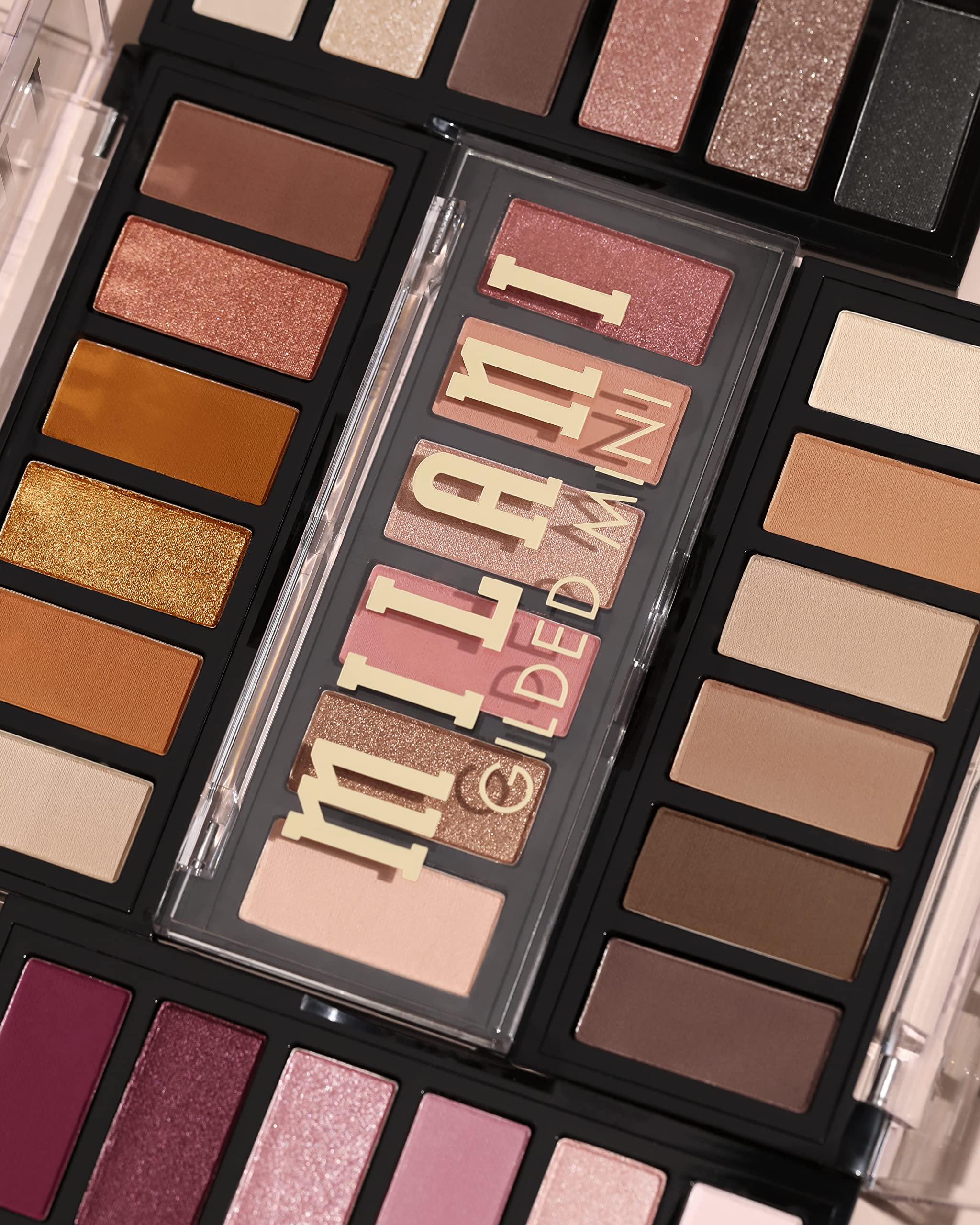 Milani Gilded Mini Eyeshadow Palette with 6 Matte & Shimmer Hues - The Wine Down - Image 3