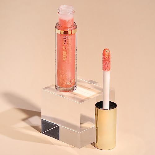 Milani Lip Gloss, Keep It Full Nourishing Lip Plumper with Hyaluronic Acid & Peptides for Soft, Fuller-Looking Lips (0.13 Fl. Oz.) Gold Dust - Image 3