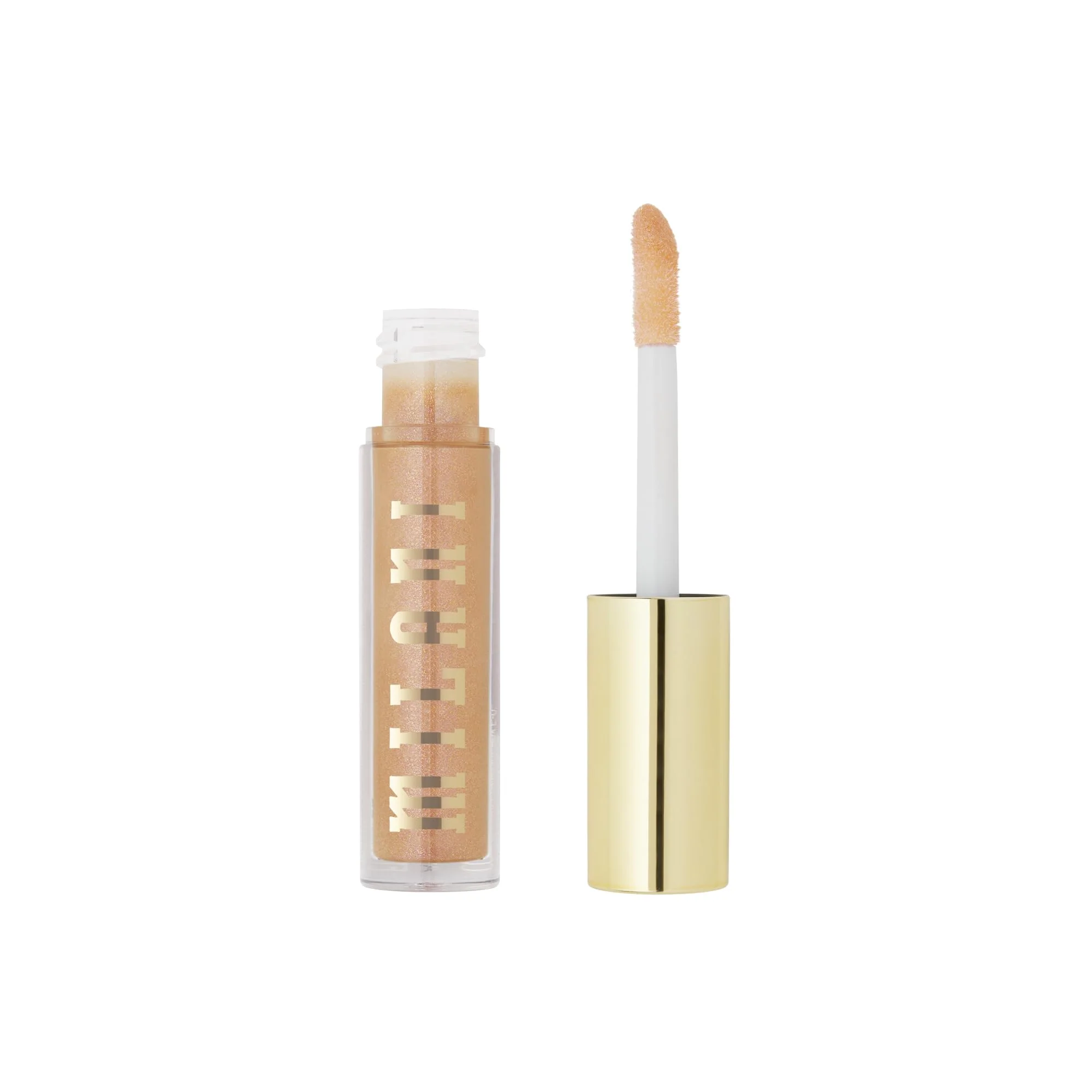 Milani Lip Gloss, Keep It Full Nourishing Lip Plumper with Hyaluronic Acid & Peptides for Soft, Fuller-Looking Lips (0.13 Fl. Oz.) Gold Dust - Image 5