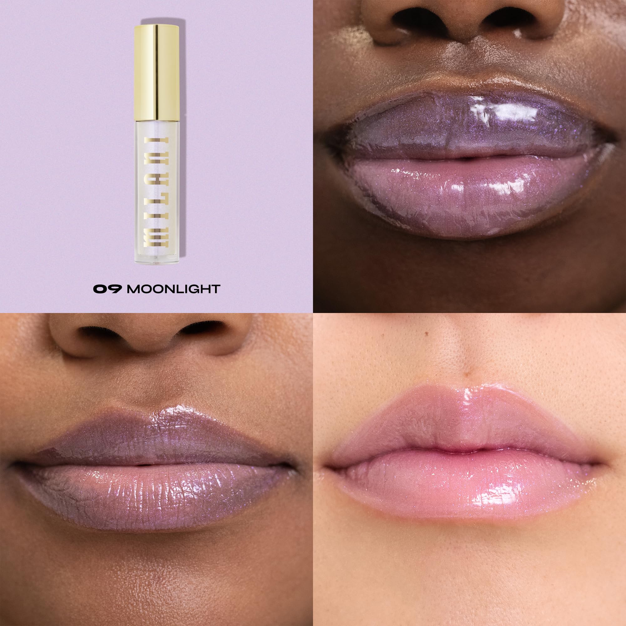 Milani Lip Gloss, Keep It Full Nourishing Lip Plumper with Hyaluronic Acid & Peptides for Soft, Fuller-Looking Lips (0.13 Fl. Oz.) Moonlight - Image 11