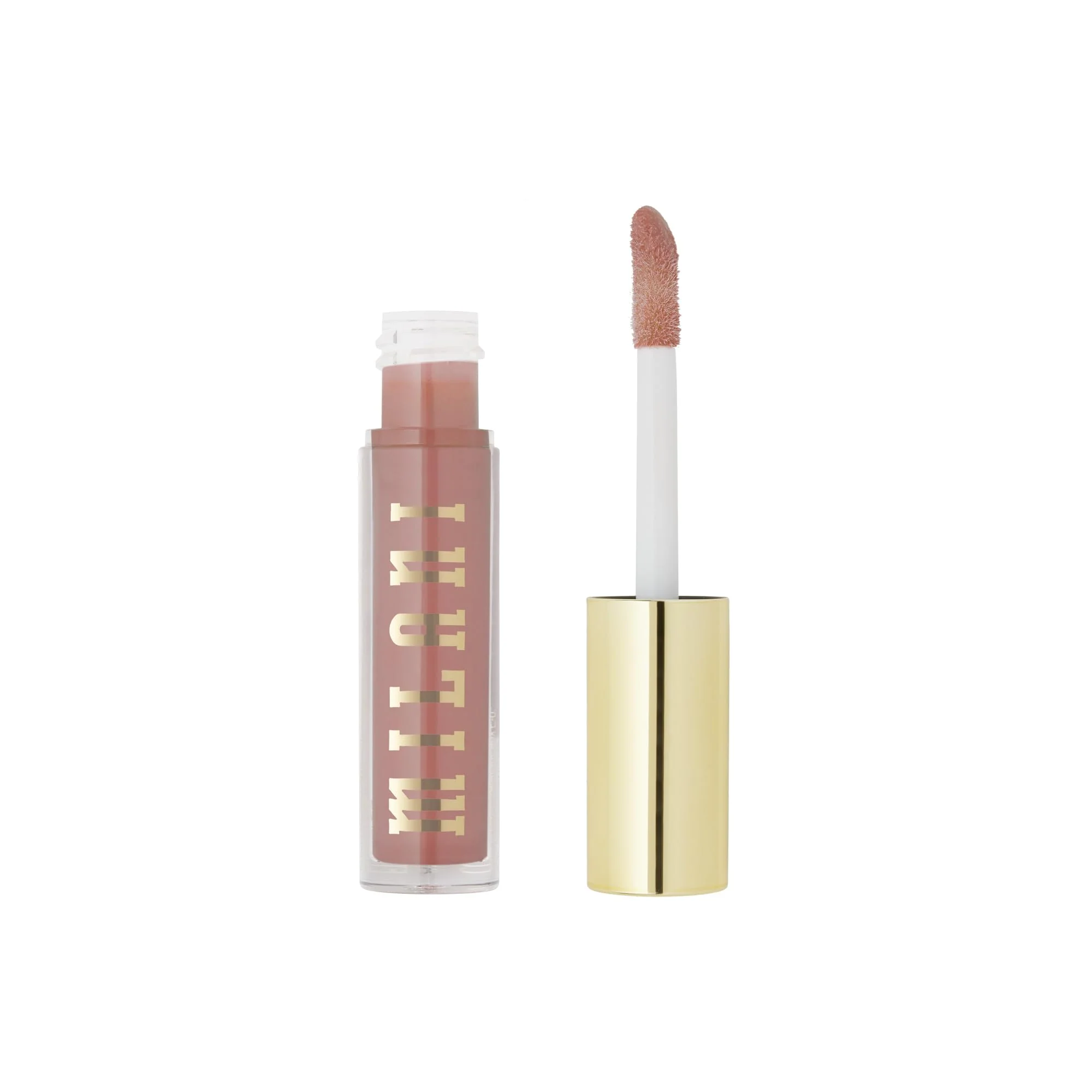 Milani Lip Gloss, Keep It Full Nourishing Lip Plumper with Hyaluronic Acid & Peptides for Soft, Fuller-Looking Lips (0.13 Fl. Oz.) Soft Rose - Image 5