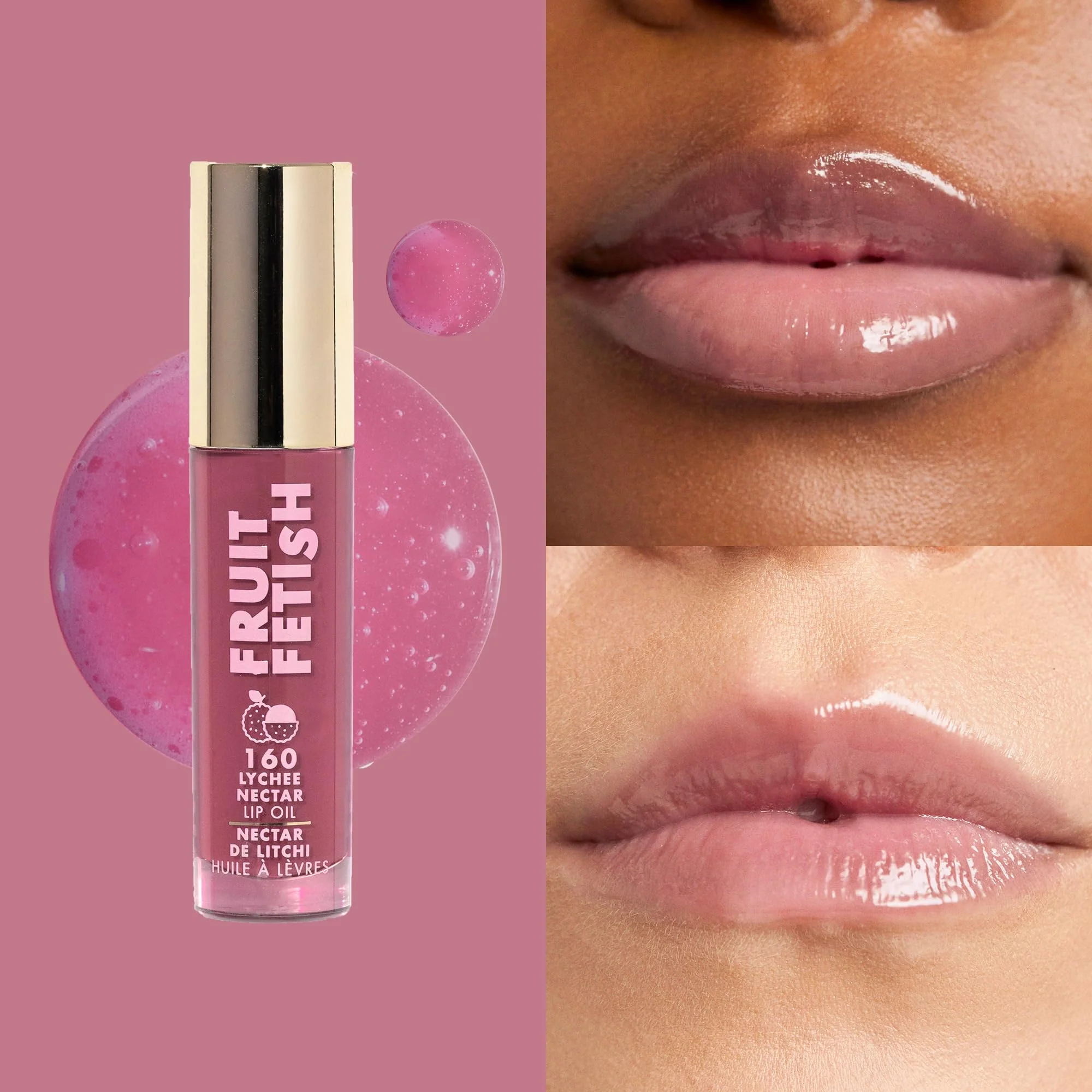Milani Lip Oil with Vitamin E for Instant Hydration, Fruit Extract Infused Lip Treatment and Moisturizing Lip Gloss - Lychee Nectar - Image 9