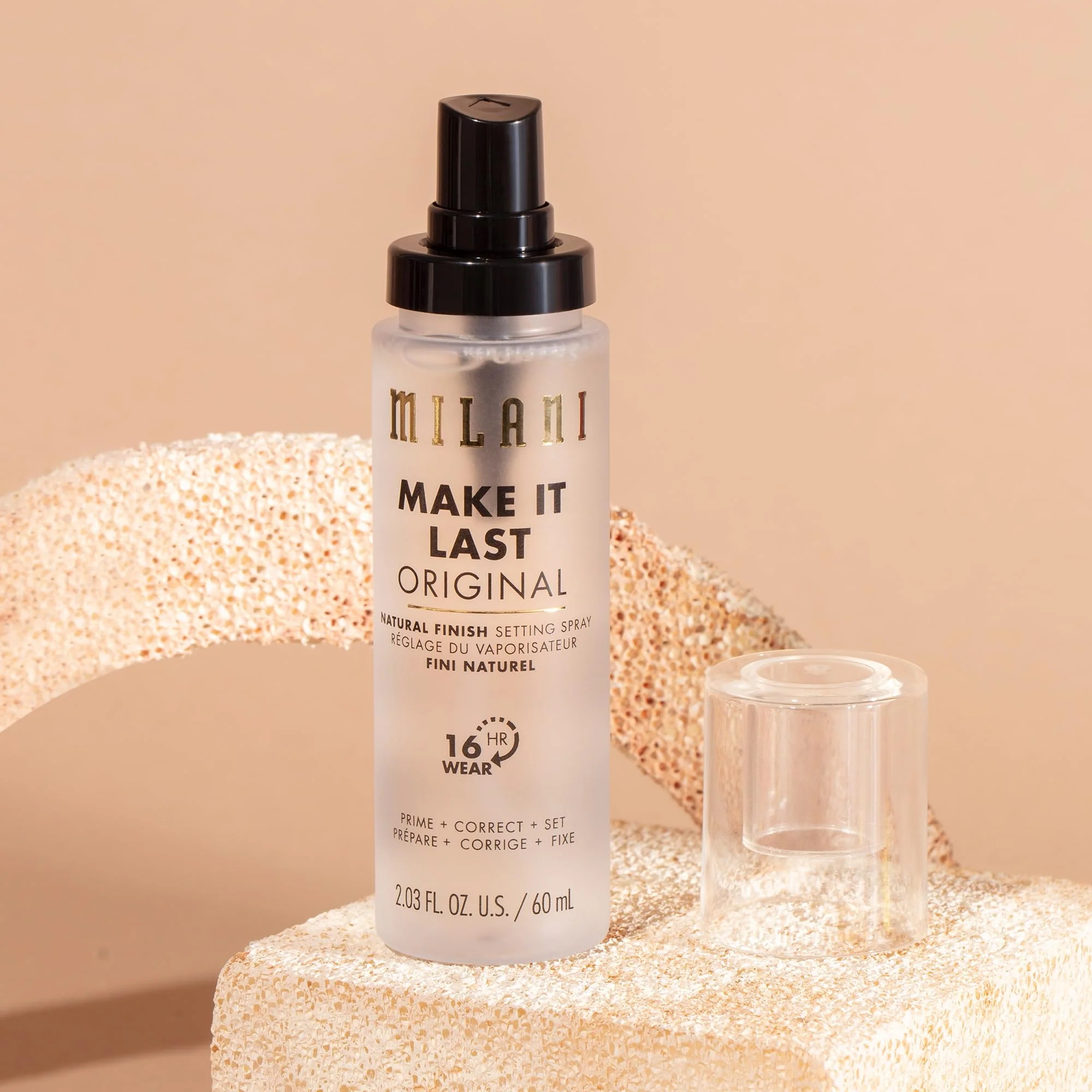 Milani Setting Spray + Primer, Make It Last Original - Natural Finish with Niacinamide for Hydration, Setting Spray for Makeup and Face Primer, 3-in-1 Prime + Hydrate + Set, 2.03 Fl. Oz - 2 Pack - Image 4