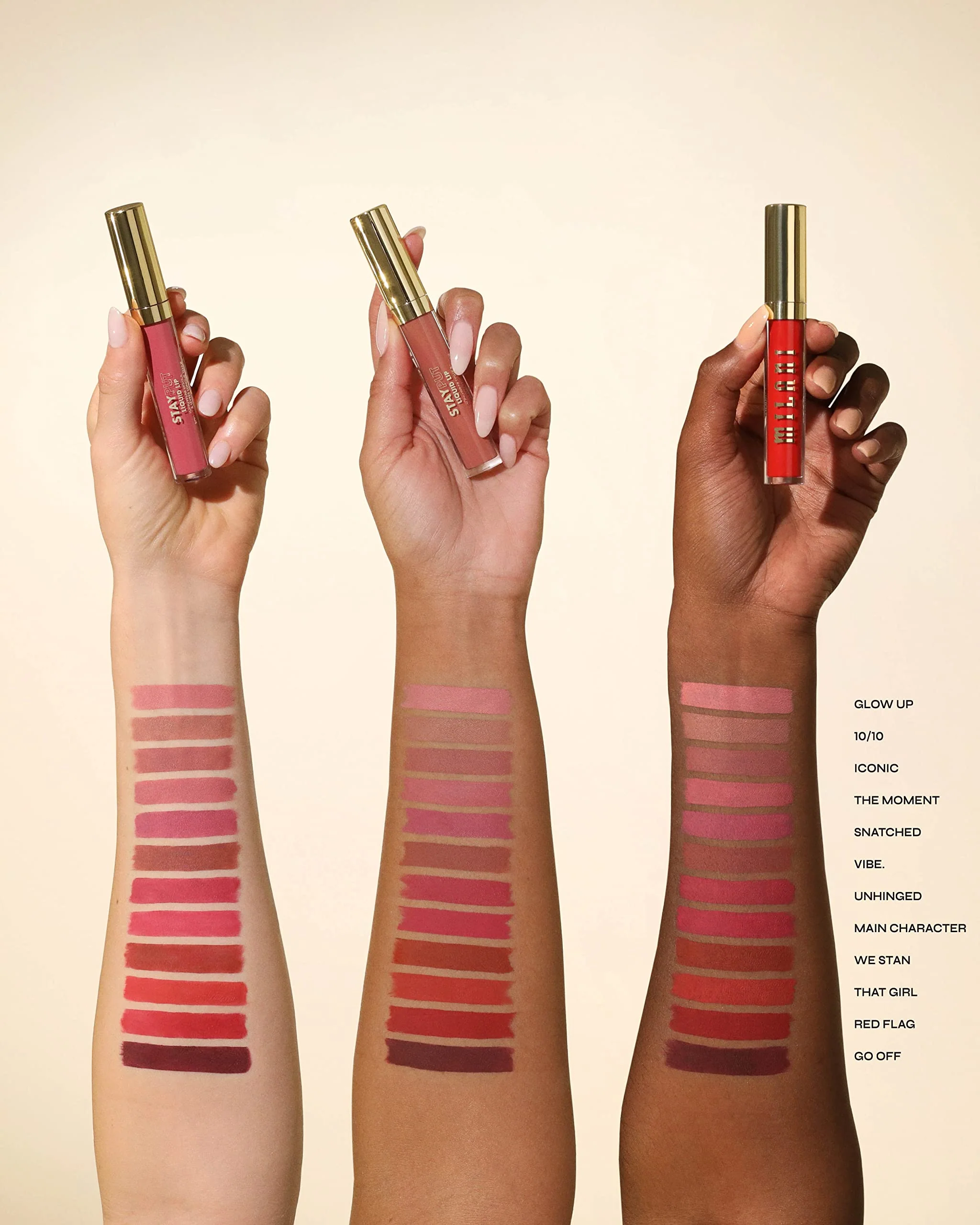 Milani Stay Put Longwear Liquid Lipstick - Smudge-Proof, Kiss-Proof, and Fade-Resistant Formula for All-Day Wear - That Girl - Image 8