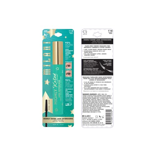 Milani Tubing Mascara | Highly Rated Mascara - Black | Length and Lift | Shea Butter to Nourish and Condition Lashes - Image 7