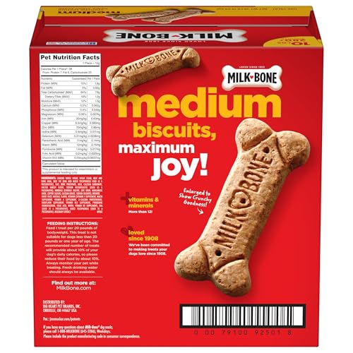 Milk-Bone Original Dog Treats Biscuits for Medium Dogs, 10 Pound - Image 8