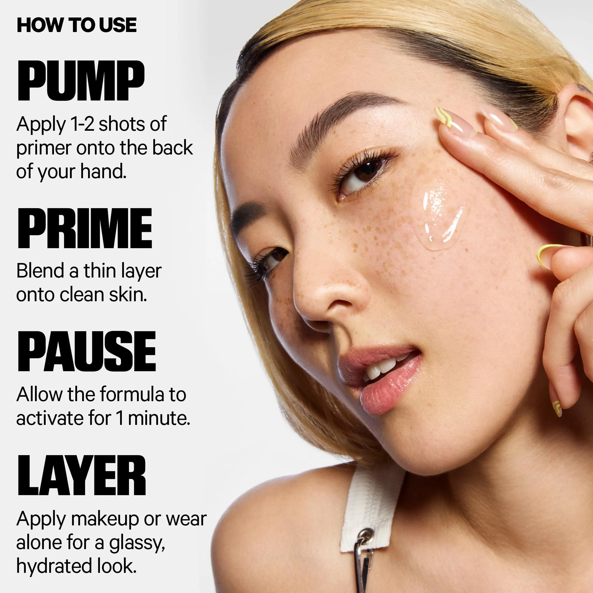 Milk Makeup Hydro Grip Primer with Hyaluronic Acid + Niacinamide – Hydrating Face Primer Grips Makeup for Up to 12 Hours – Silicone-Free, Lightweight Gel with Dewy Finish – 1.52 oz - Image 6